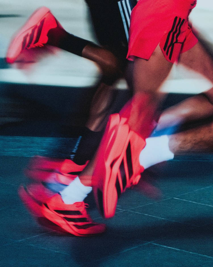 adidas Adizero Adios Pro 5 blurry movement action shot