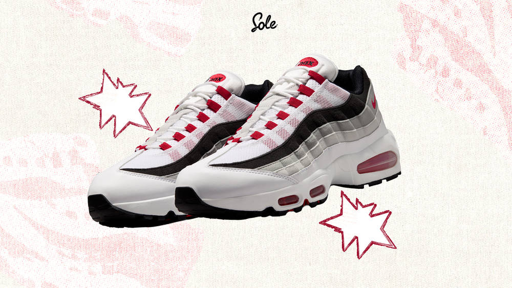 The Nike Air Max 95 “Comet Red” Is Coming In For Landing