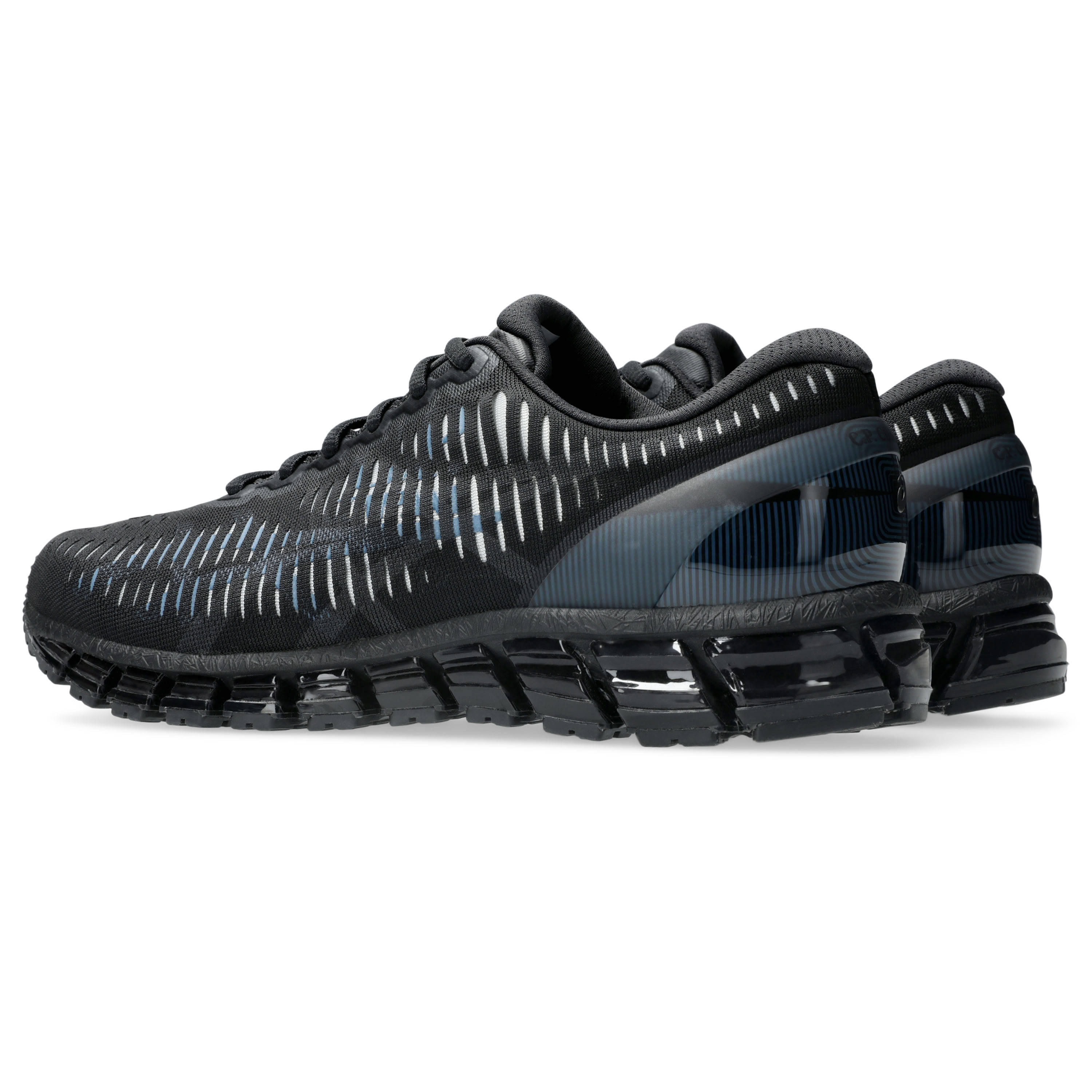 C.P. Company x ASICS Gel Quantum 360 Caviar Black Beauty Heel Side