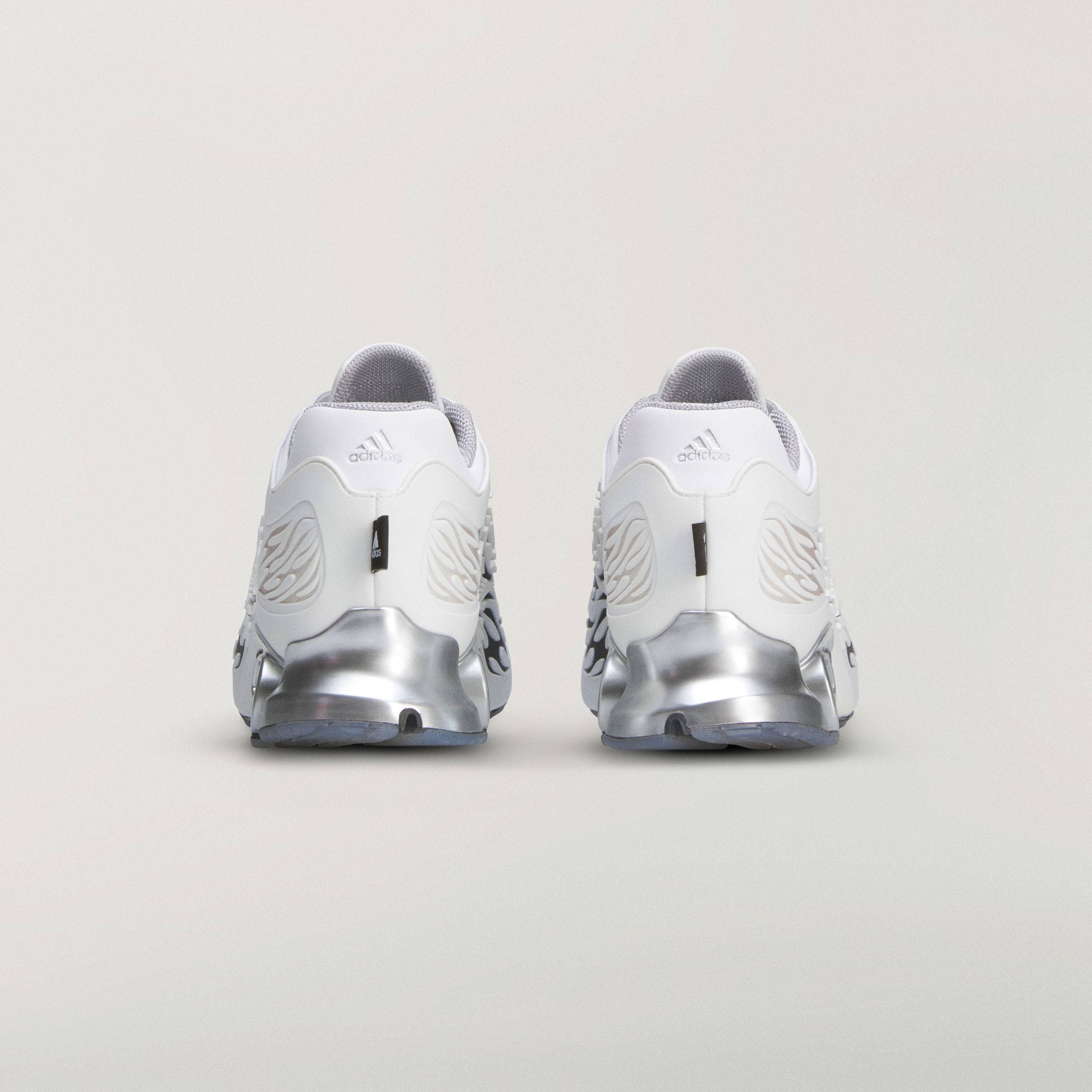Hellstar x adidas Megaride S2 White Black KH8086 back