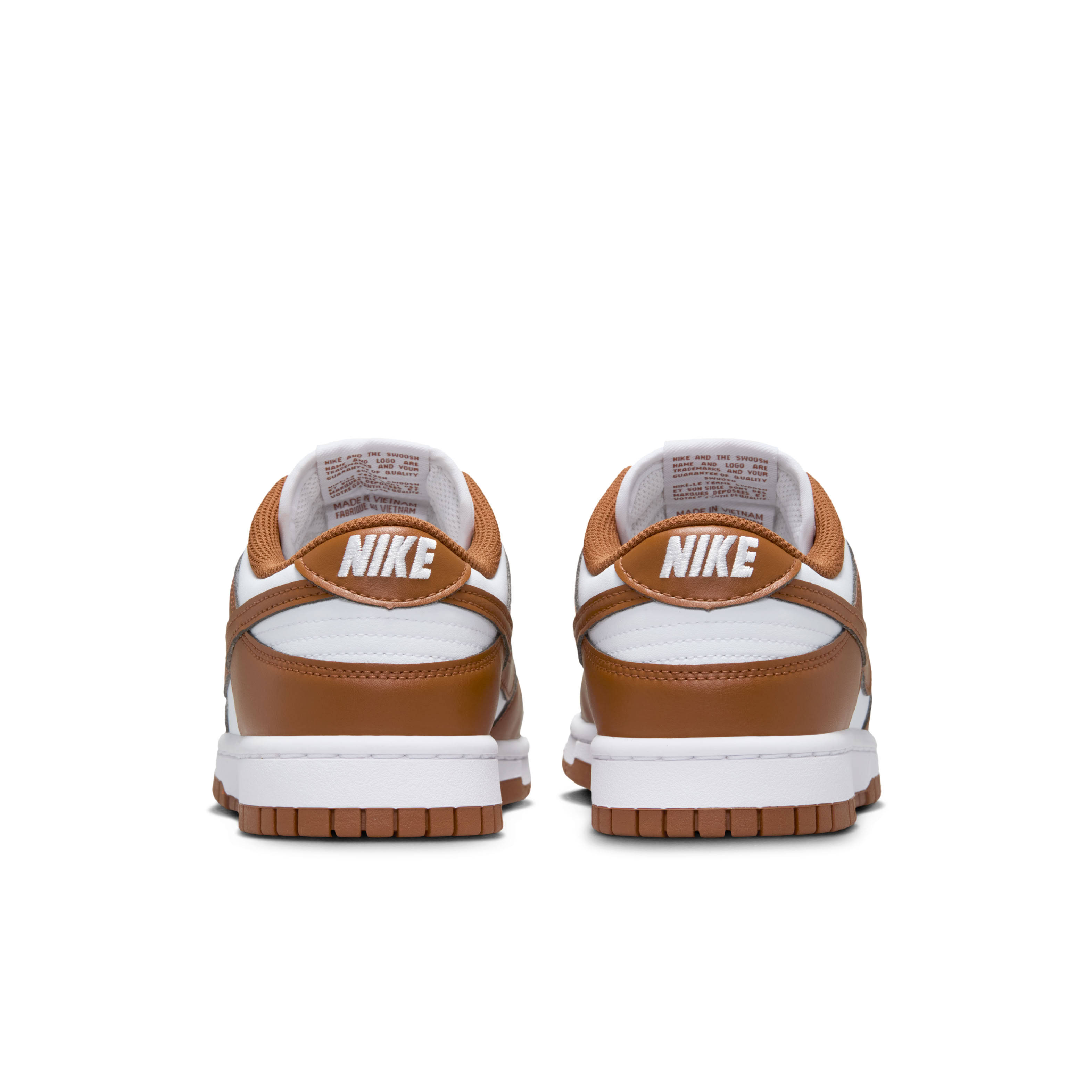 Nike Dunk Low Sail White Light British Tan Heel