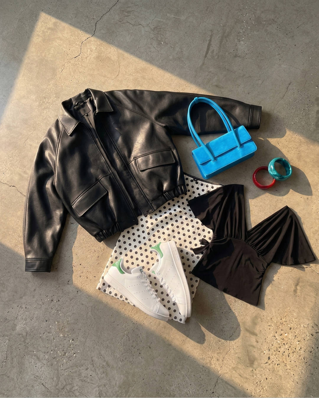 adidas Flatlay