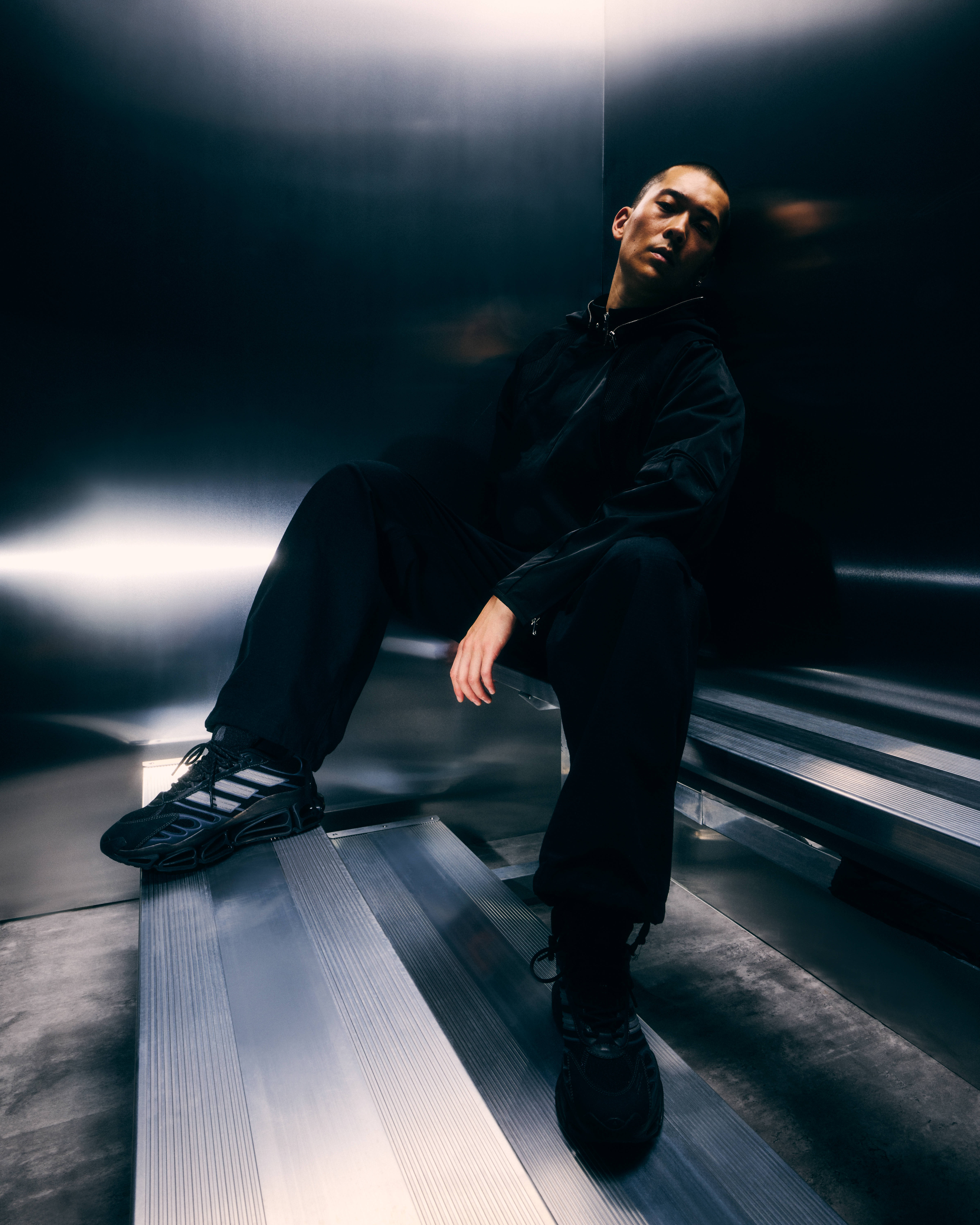 footpatrol adidas megaride av editorial styling