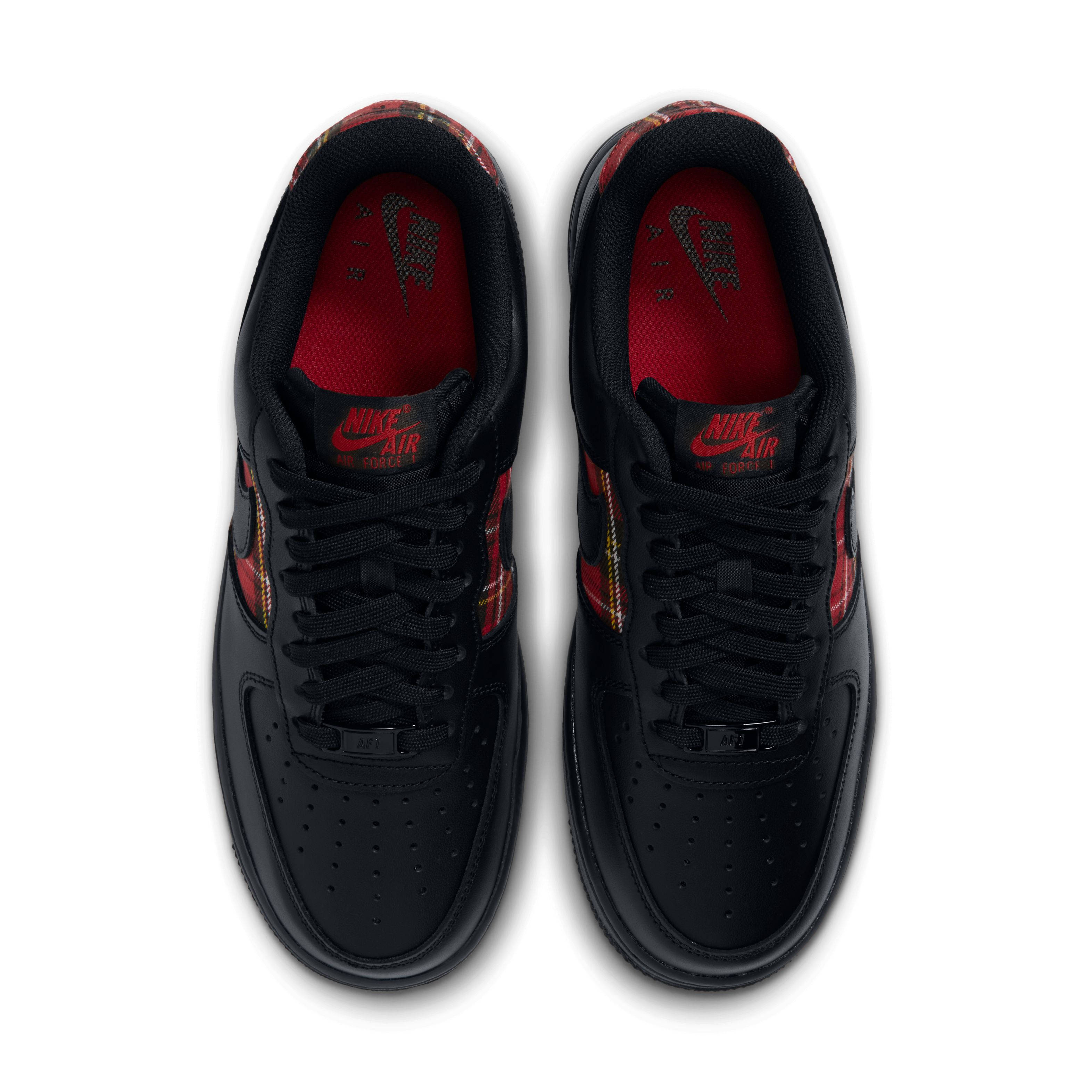 Nike Air Force 1 '07 Check Tartan Red  IR5596 001 middle