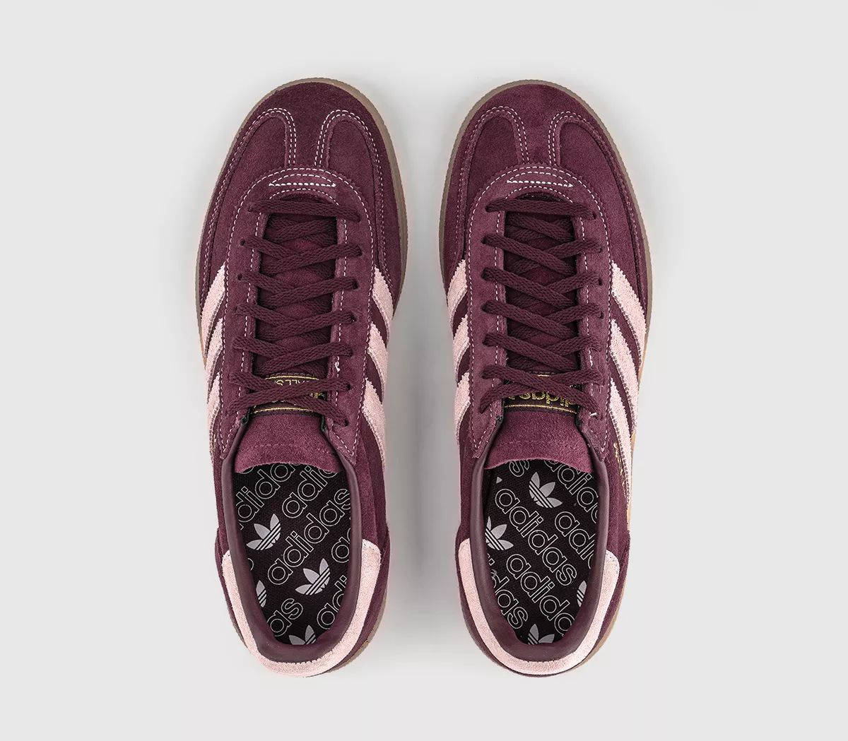 adidas Handball Spezial Burgundy Pink LA7845 middle
