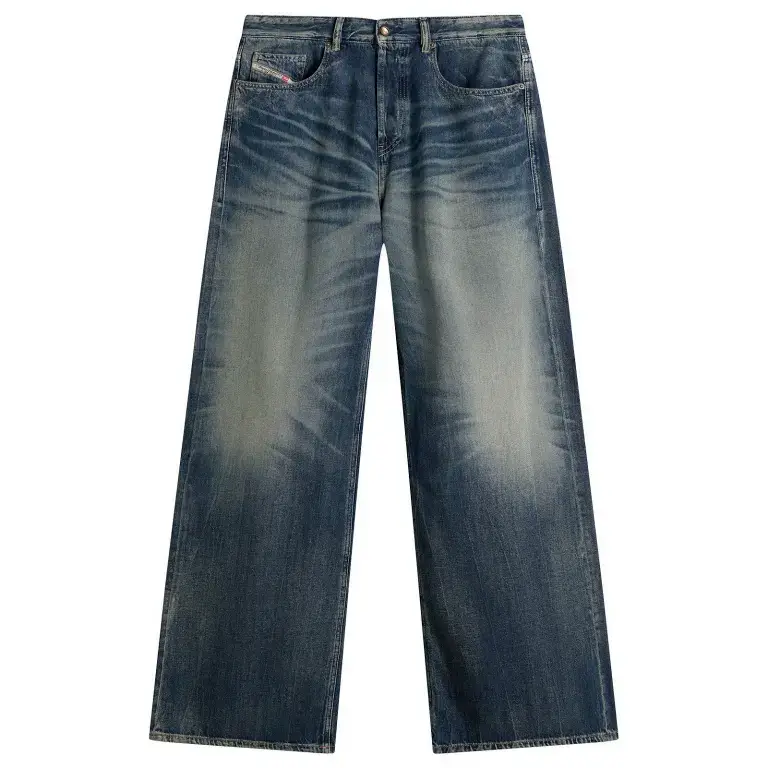 Diesel D-Rise Wide Leg Jeans