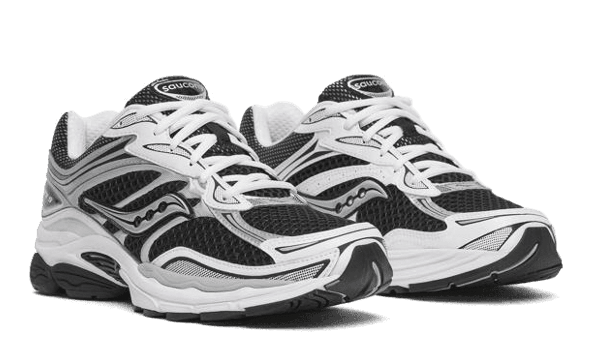 Saucony ProGrid Omni 9 Black Silver front
