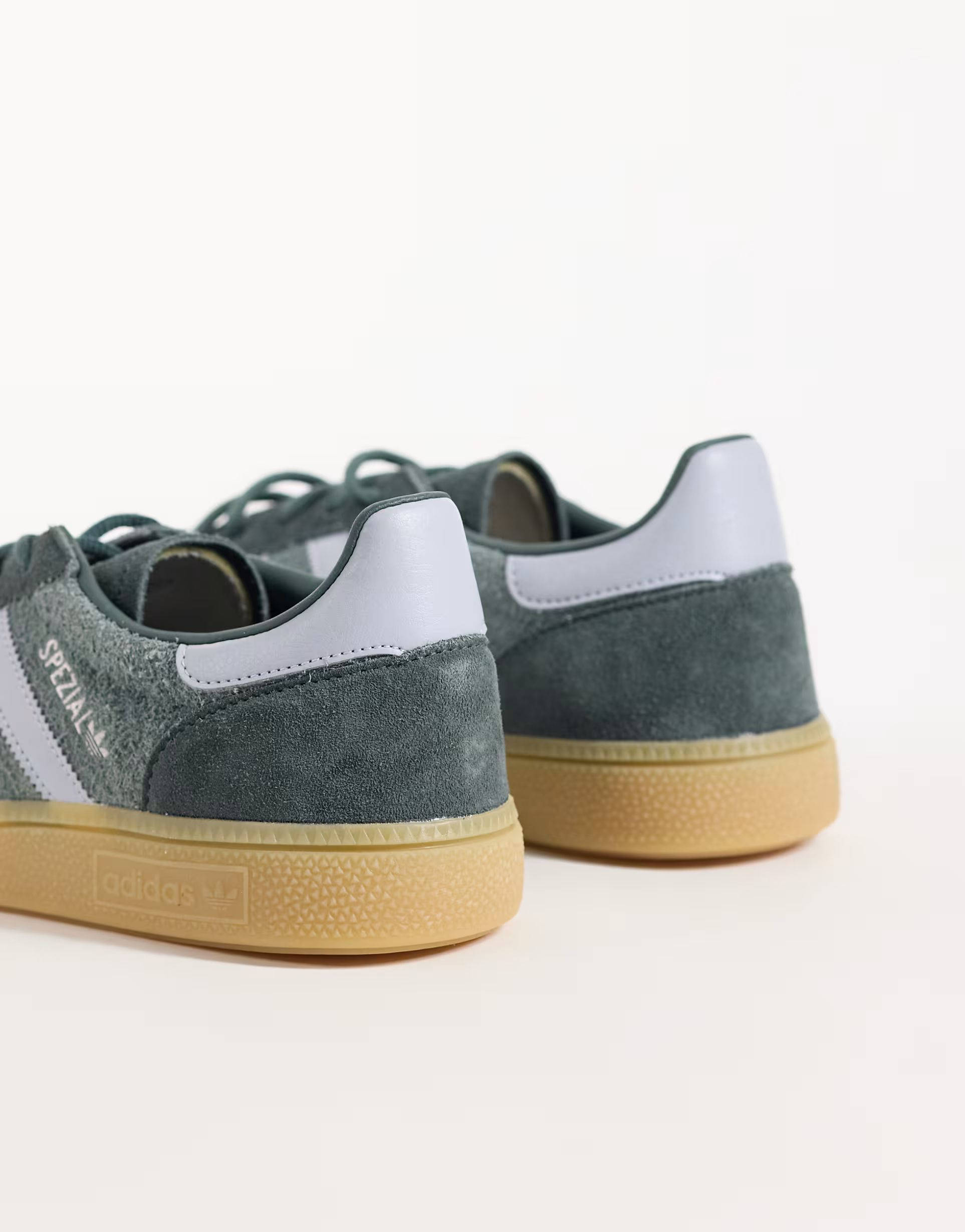 adidas Handball Spezial Grey Silver Gum 210680645 heel