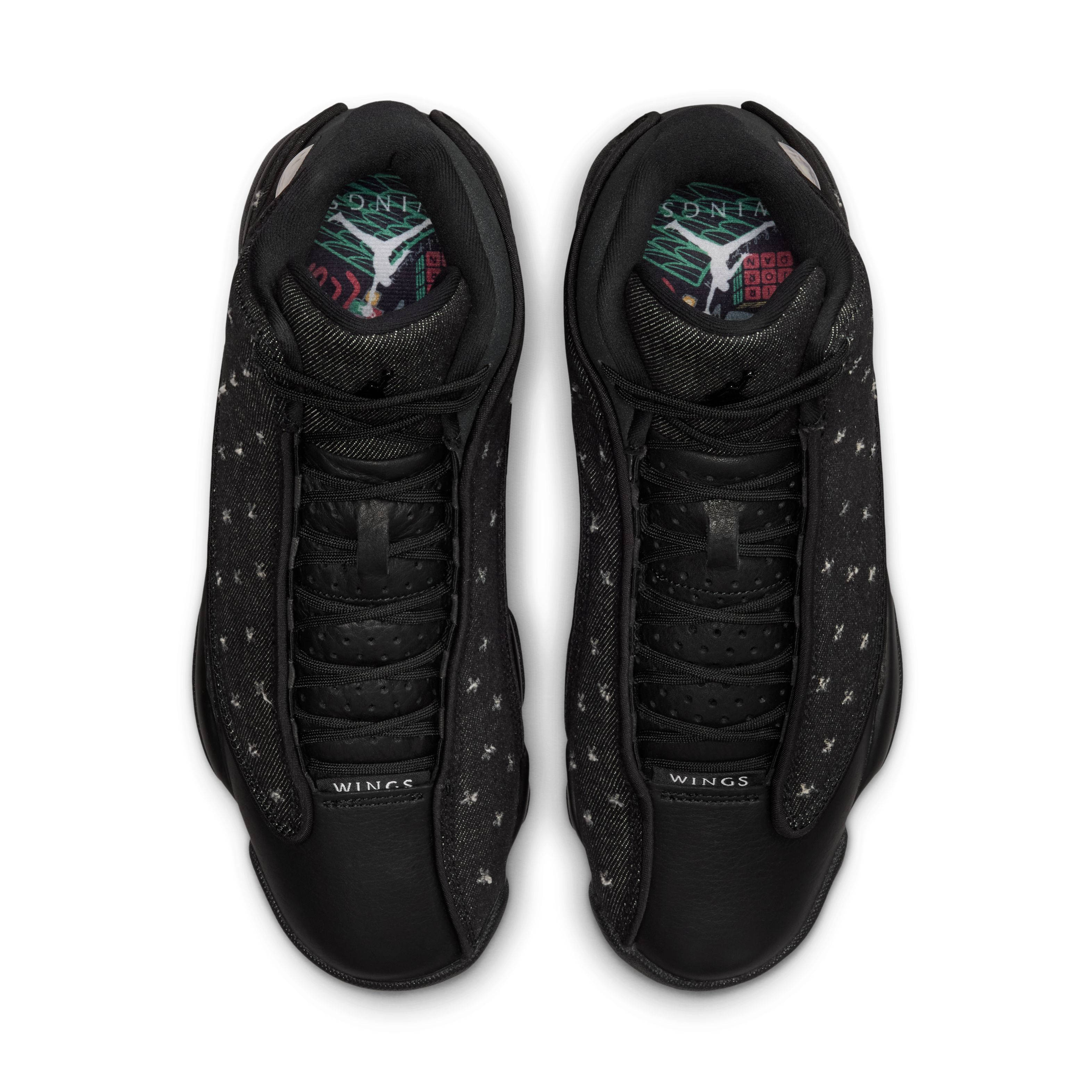 Air Jordan 13 Wings Black IX1872 001 middle