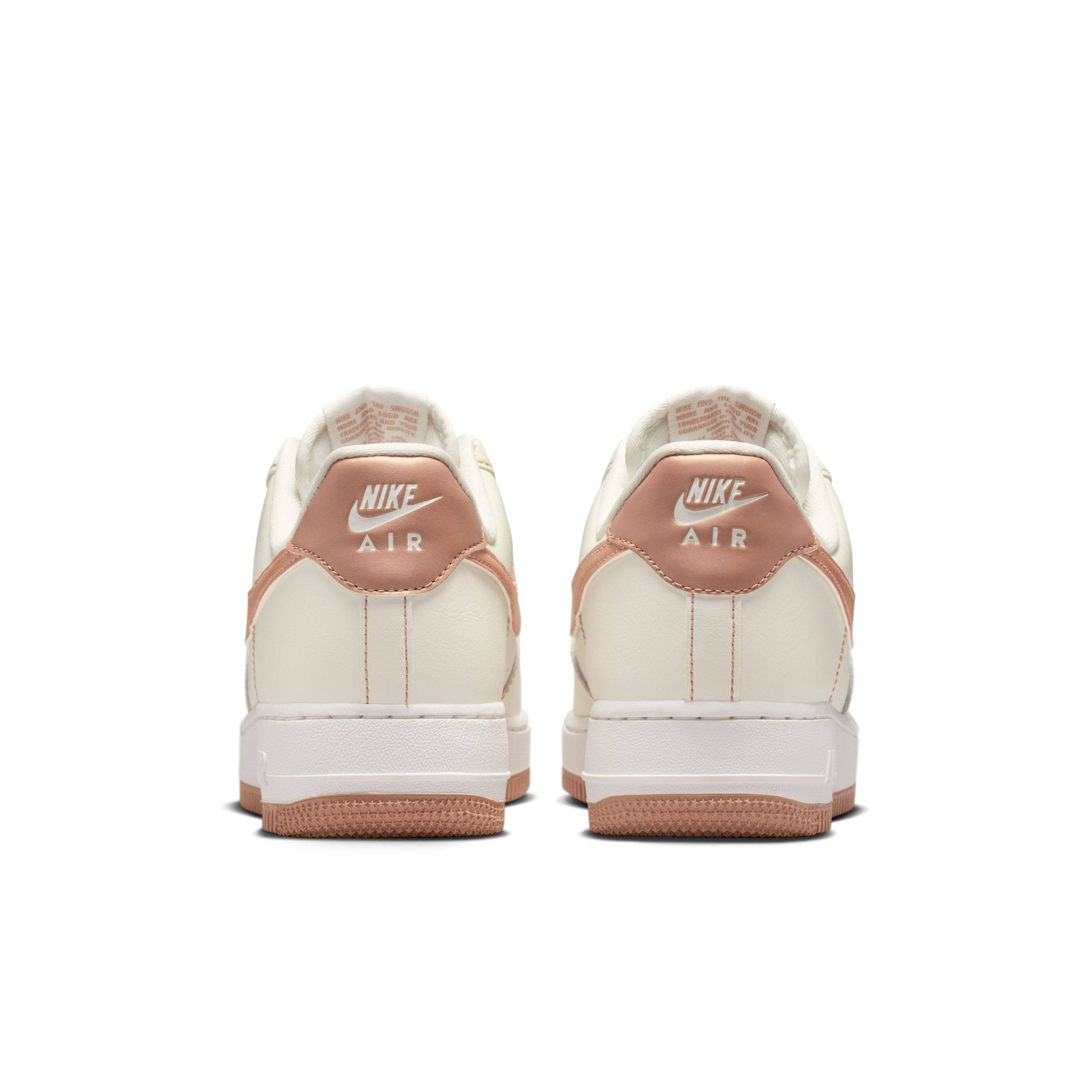 Nike Air Force 1 Low Sail Rose Gold IQ9428 133 back