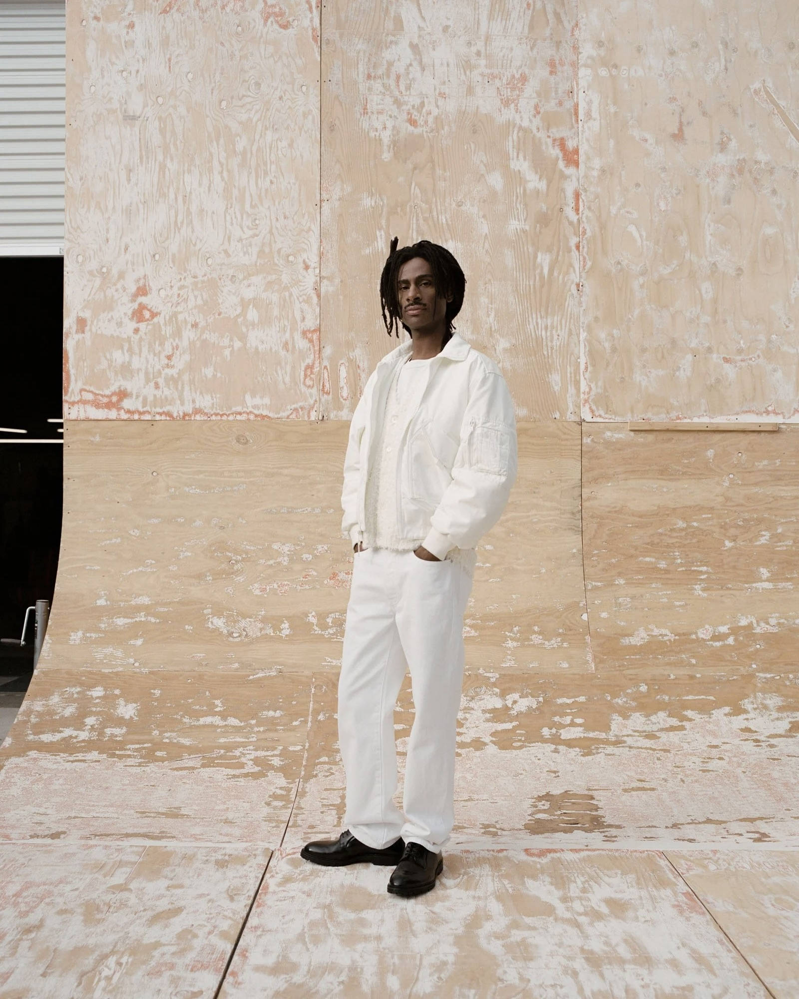 white denim jacket stussy 2026 collection