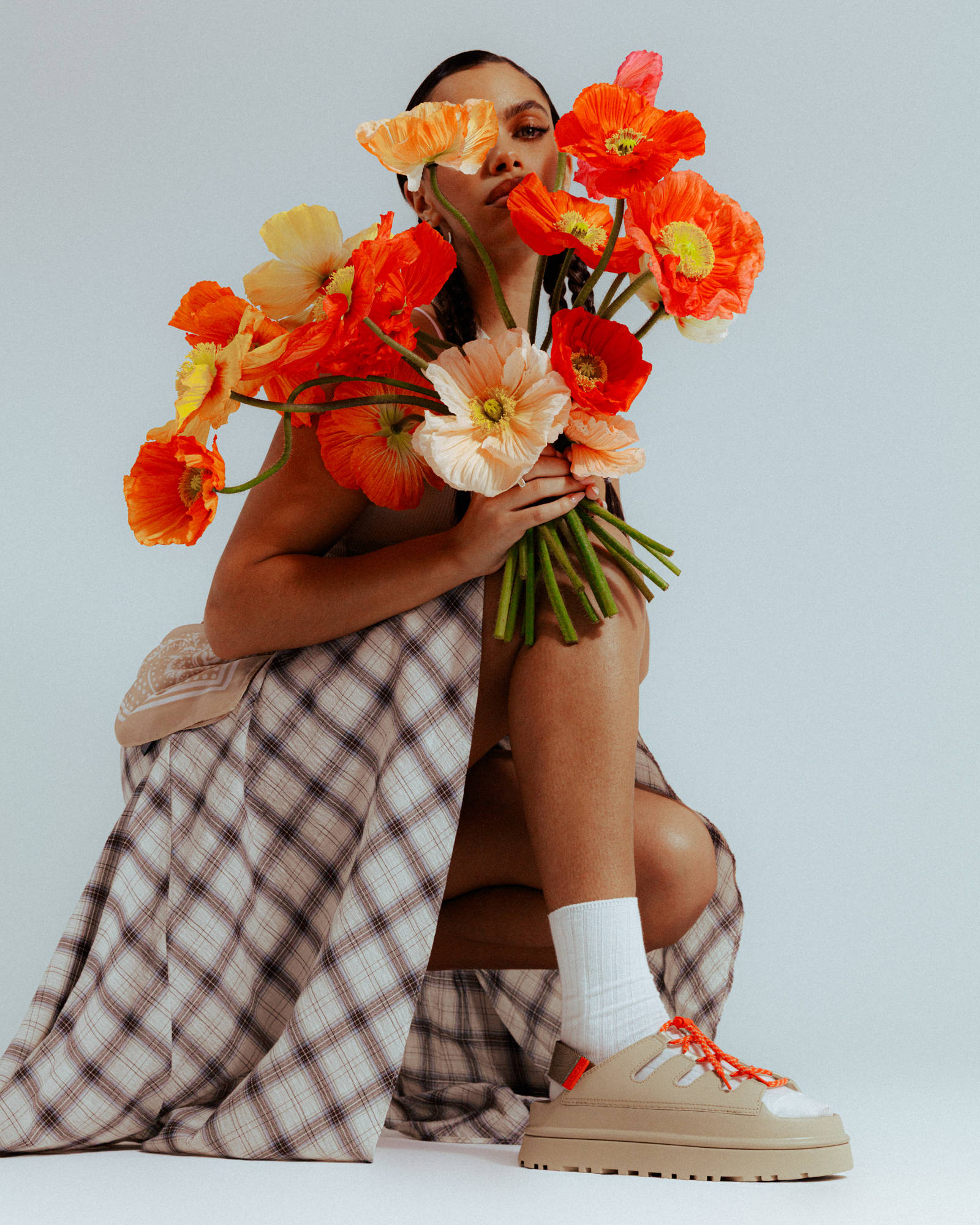 UGG Goldenglow Toggle modelled editorial