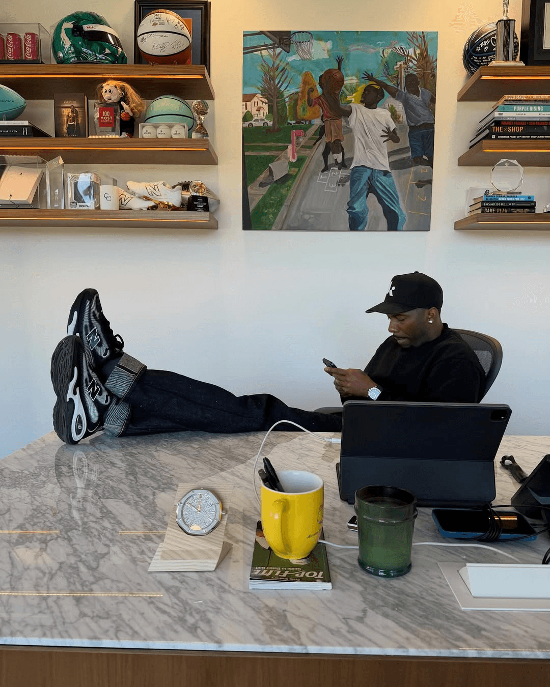 Rich Paul x Klutch Athletics x New Balance AC Runner Black