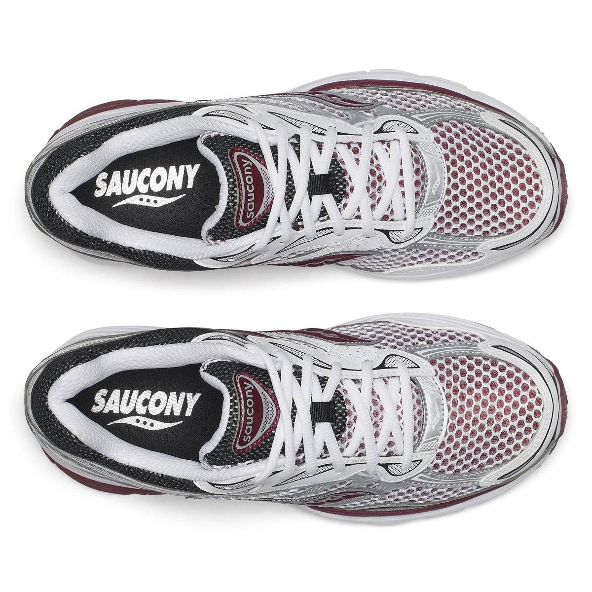 Saucony Progrid Omni 9 White Maroon S101245 1095 middle