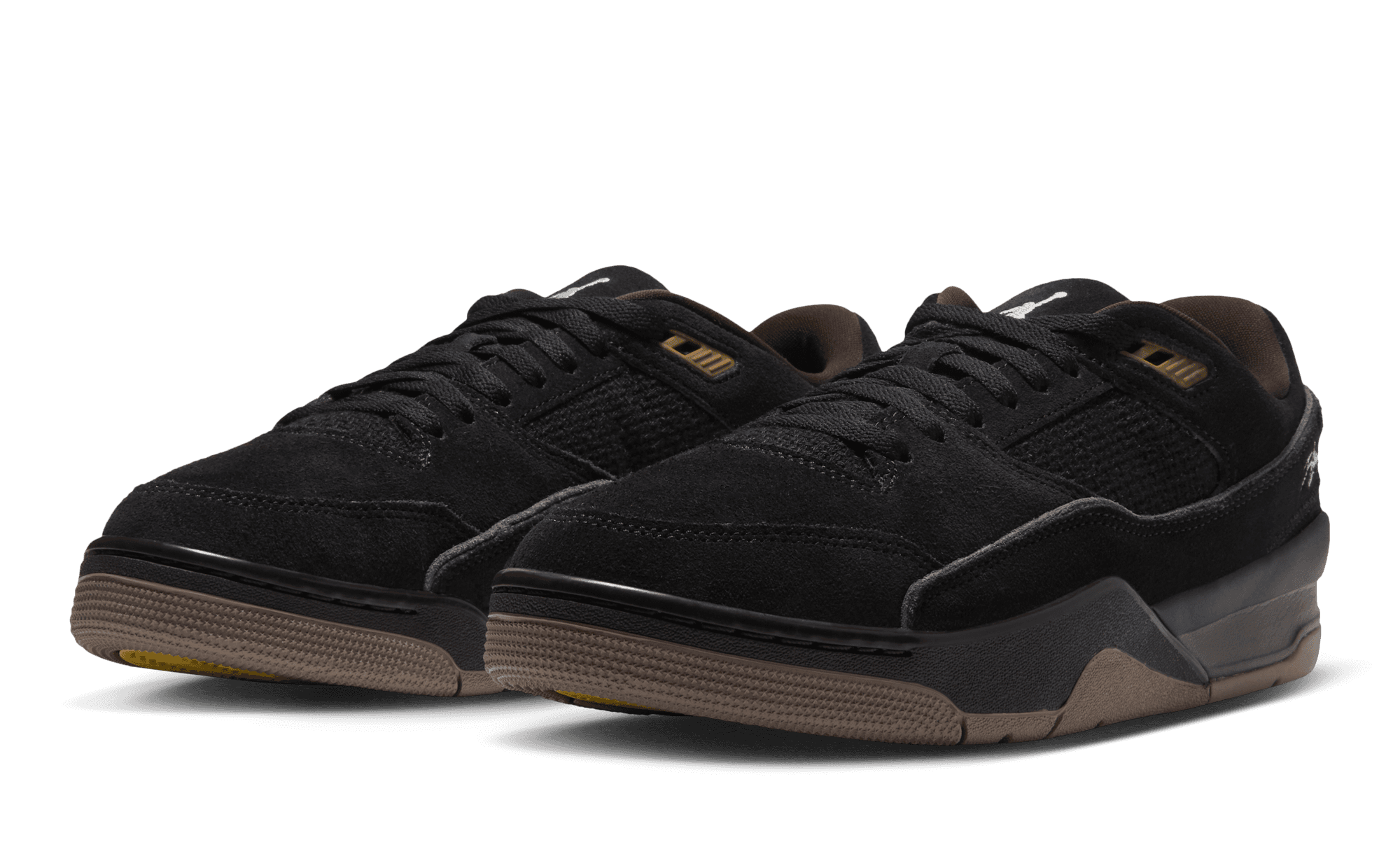 Air Jordan Flight Court Black Velvet Brown HF3255-017 front