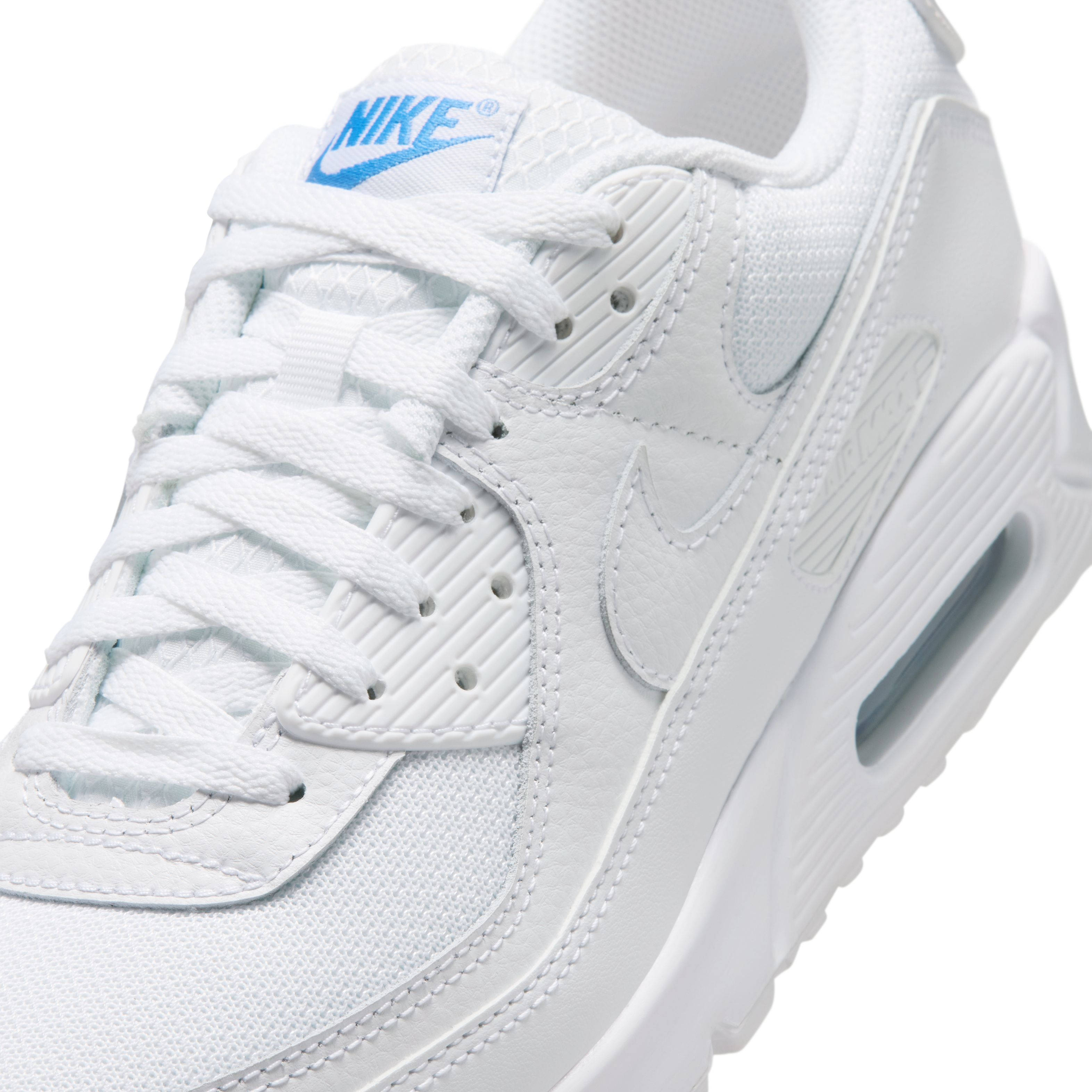 Nike Air Max 90 White Blue Crystal DM0029 123 side