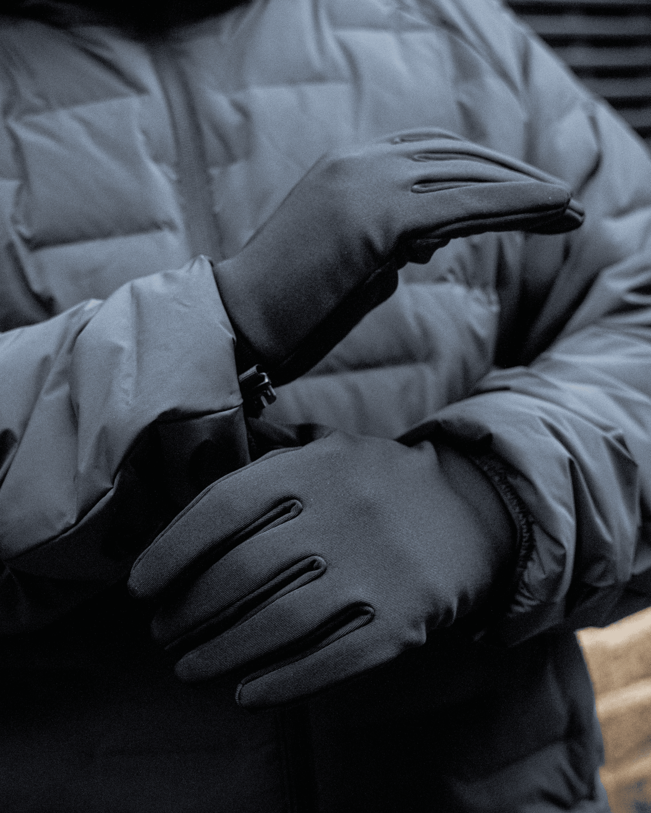 HEATTECH Lined Gloves Black