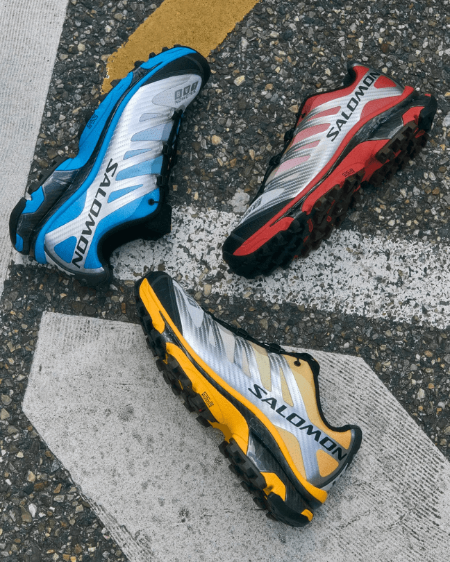 Salomon XT-4 OG Race Flag Silver Black Transcend Blue