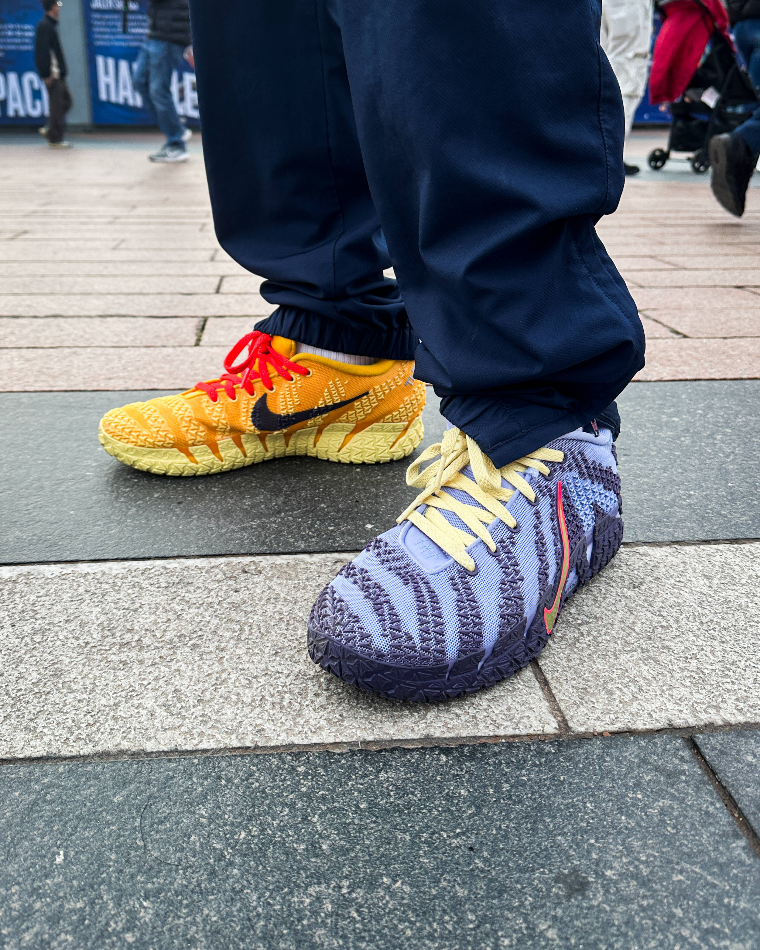 Nike Ja 3 Hustle & Flow outside 02 Arena for NBA London 2026