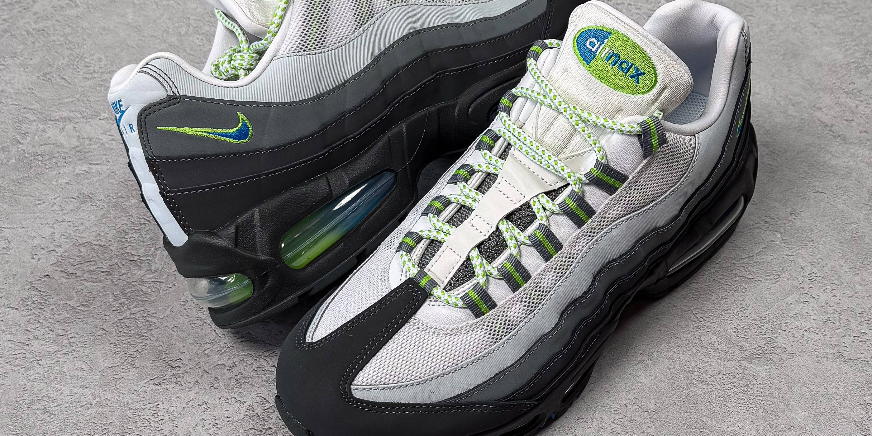 apple green air max 95 2-1