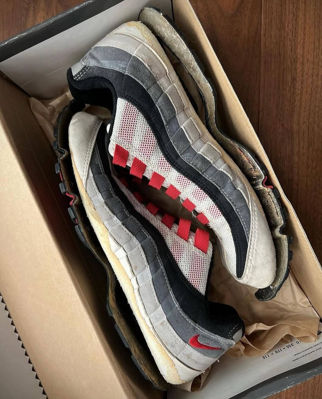 nike air max 95 comet red og 1996 version 