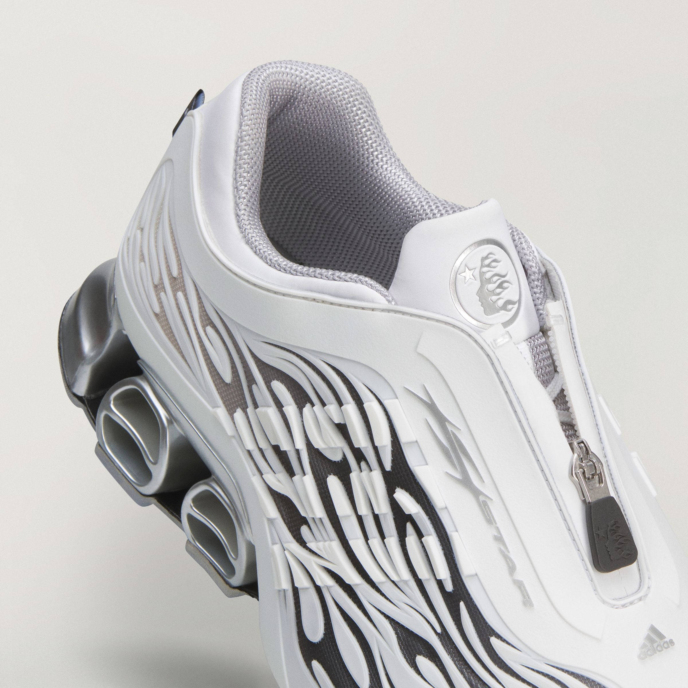 Hellstar x adidas Megaride S2 White Black KH8086 side