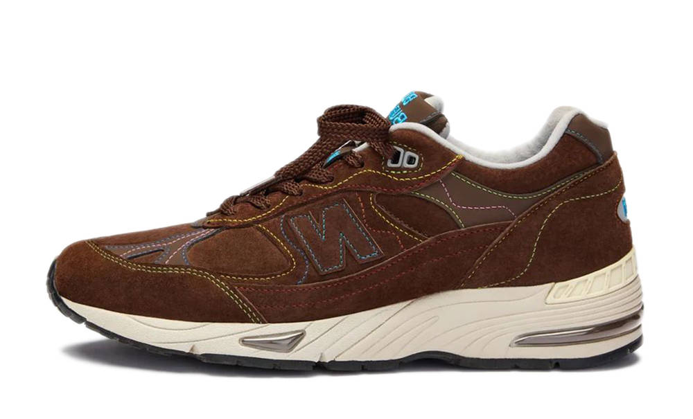 Bleue Burnham x New Balance 991v1 Pinecone Brown