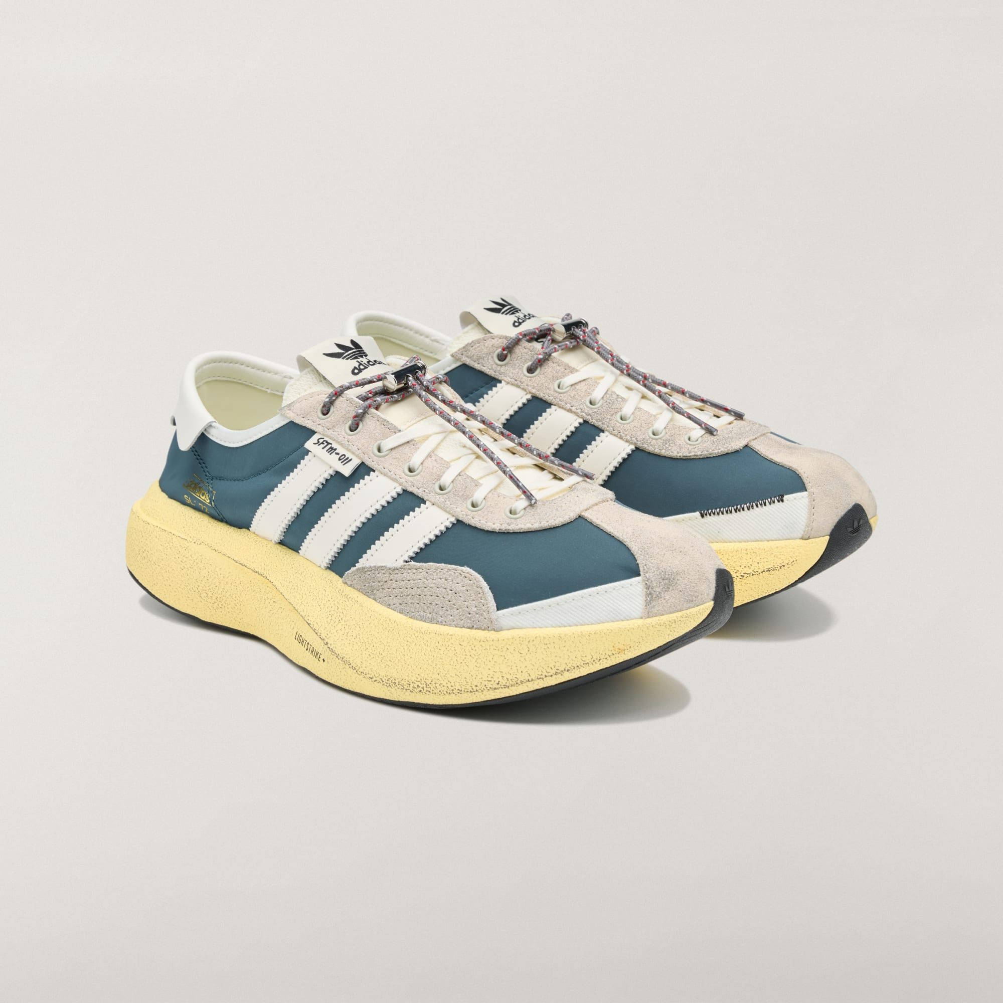 SFTM x adidas SL 72 Pro Wild Teal HQ7603 front