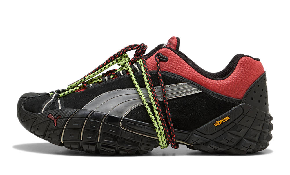 A$AP ROCKY x PUMA Straycat Black Red 408509-01