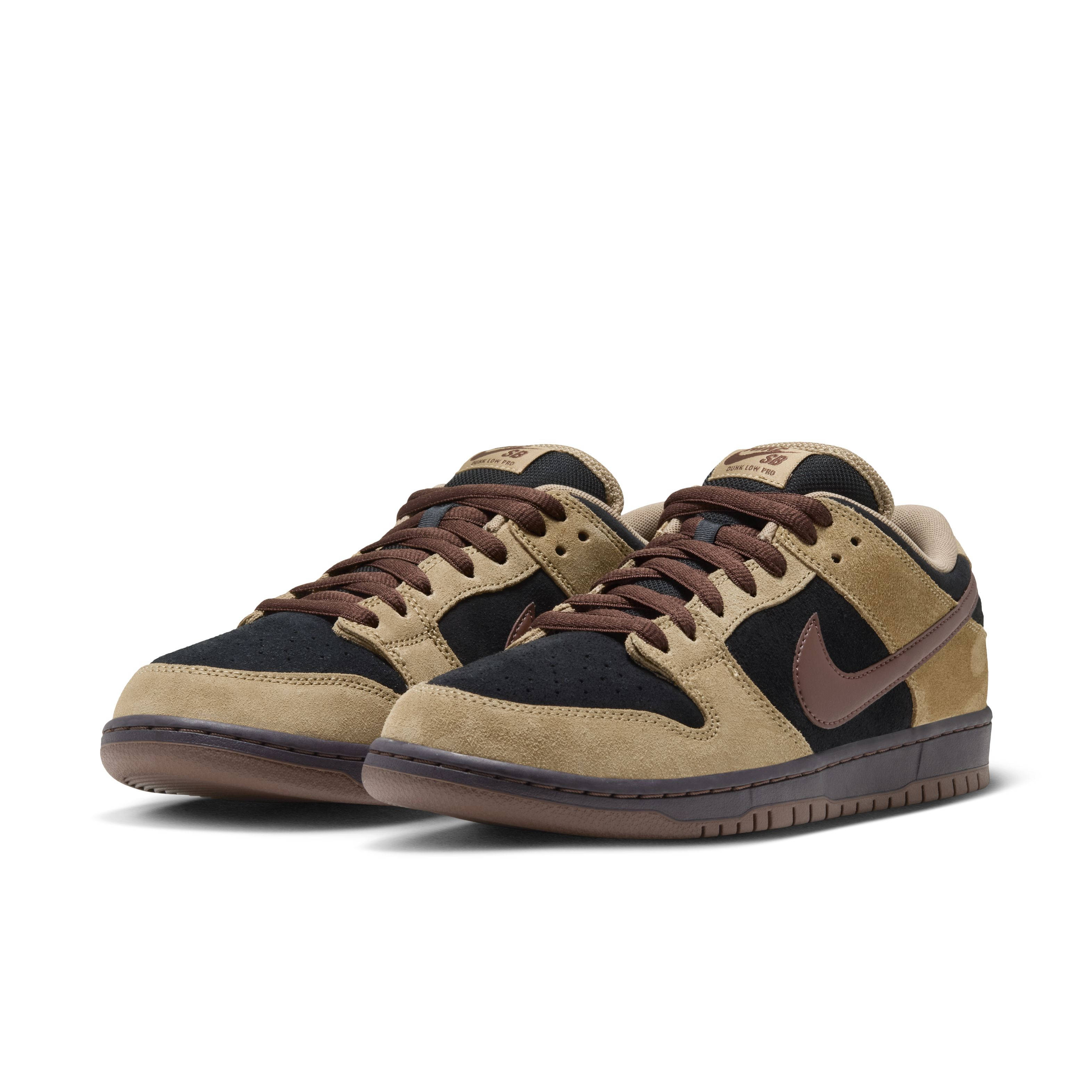 Nike SB Dunk Low Pro Filbert Light Chocolate HQ1625 201 front