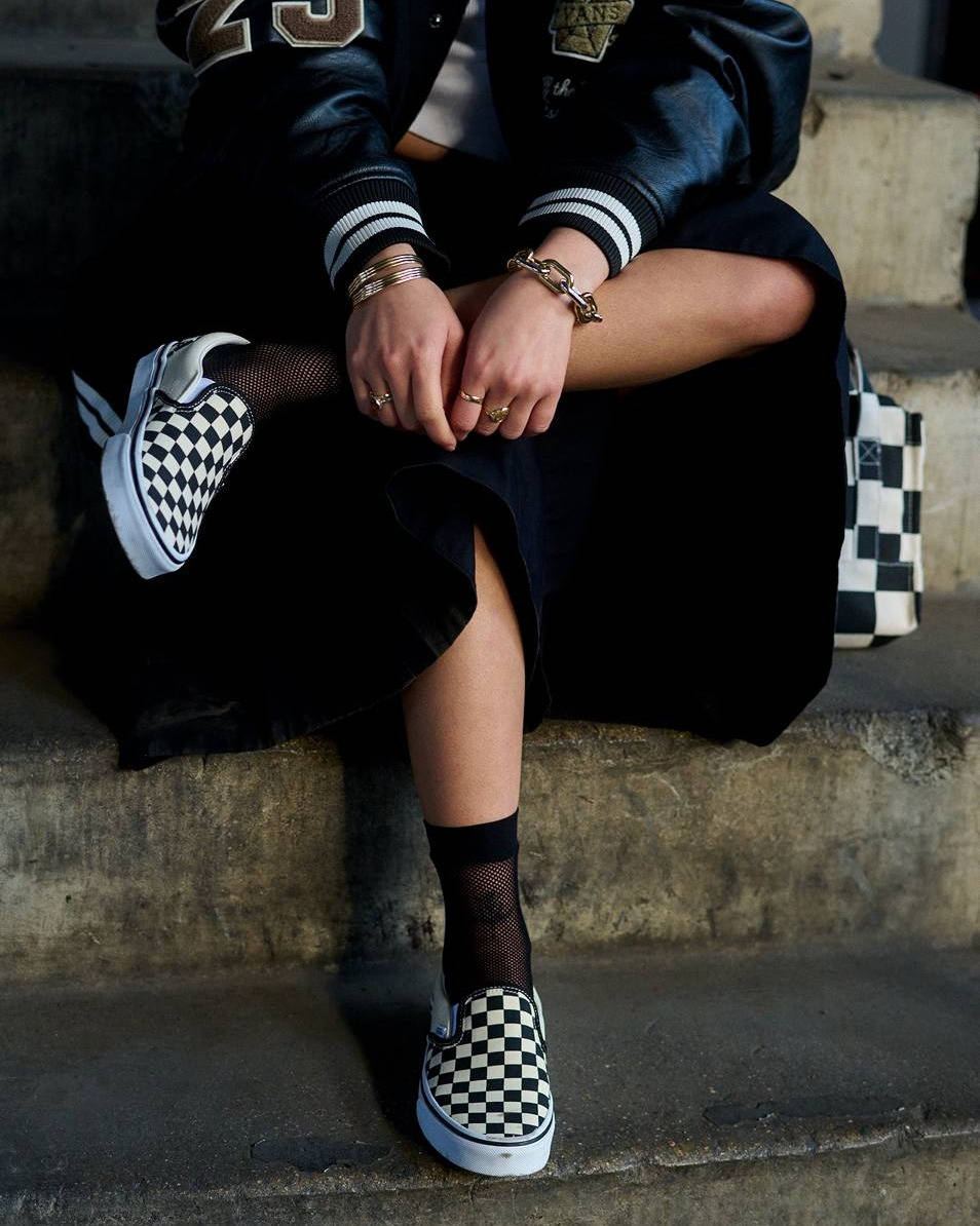 Vans checkerboard slip-on