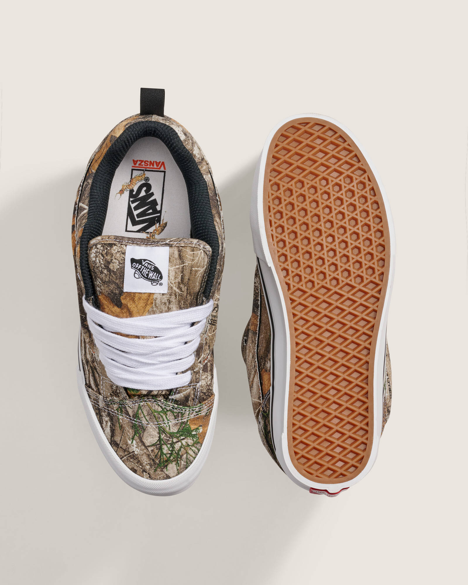 sza x vans Knu Skool tree camo
