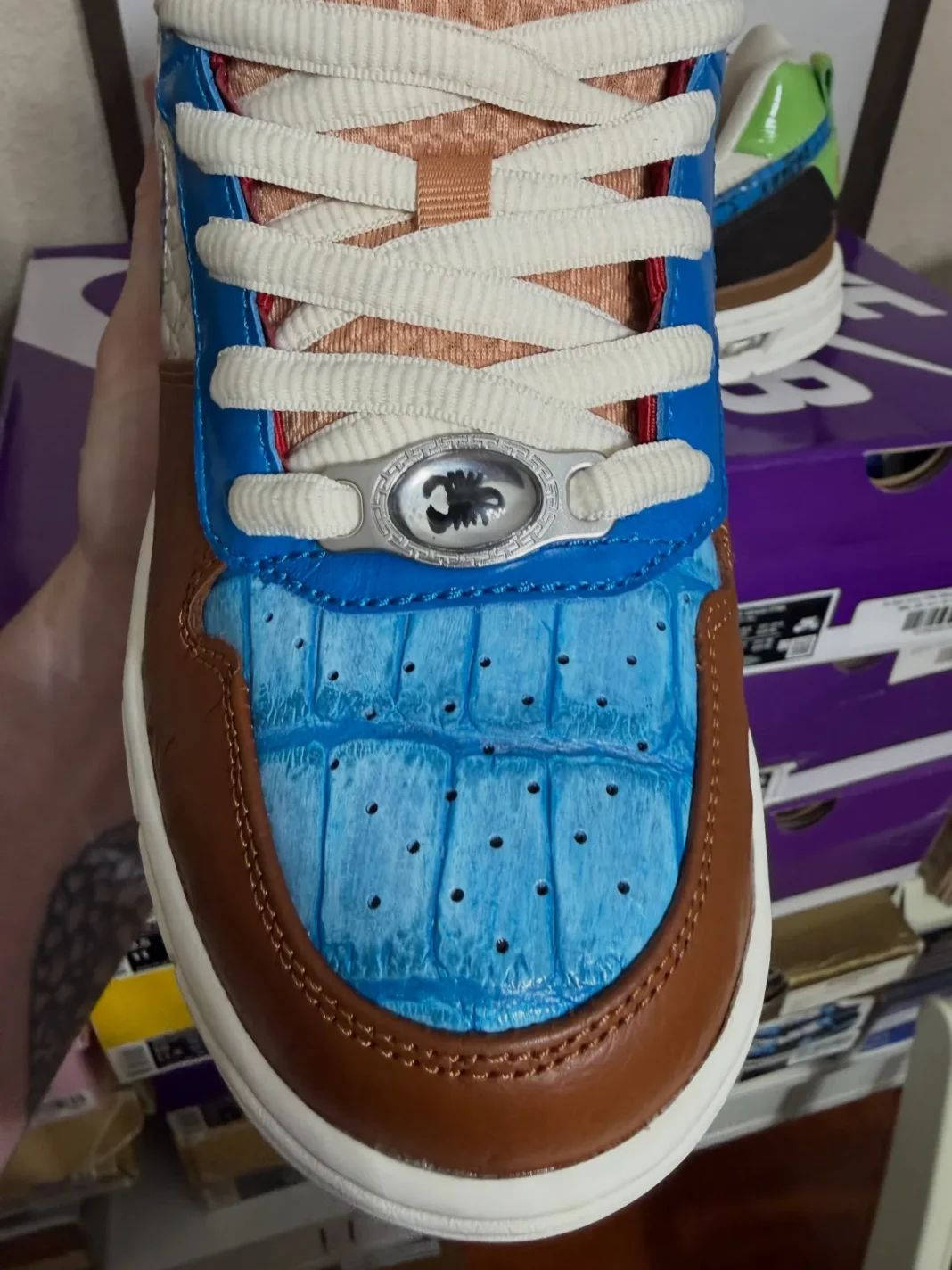 PaisaBoys x Nike SB P Rod 1 Scorpion IU7852 300 toe