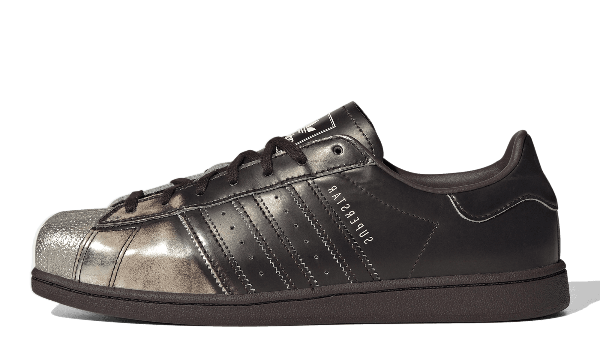 adidas Superstar SQ Toe Aurora Coffee Silver KI7296