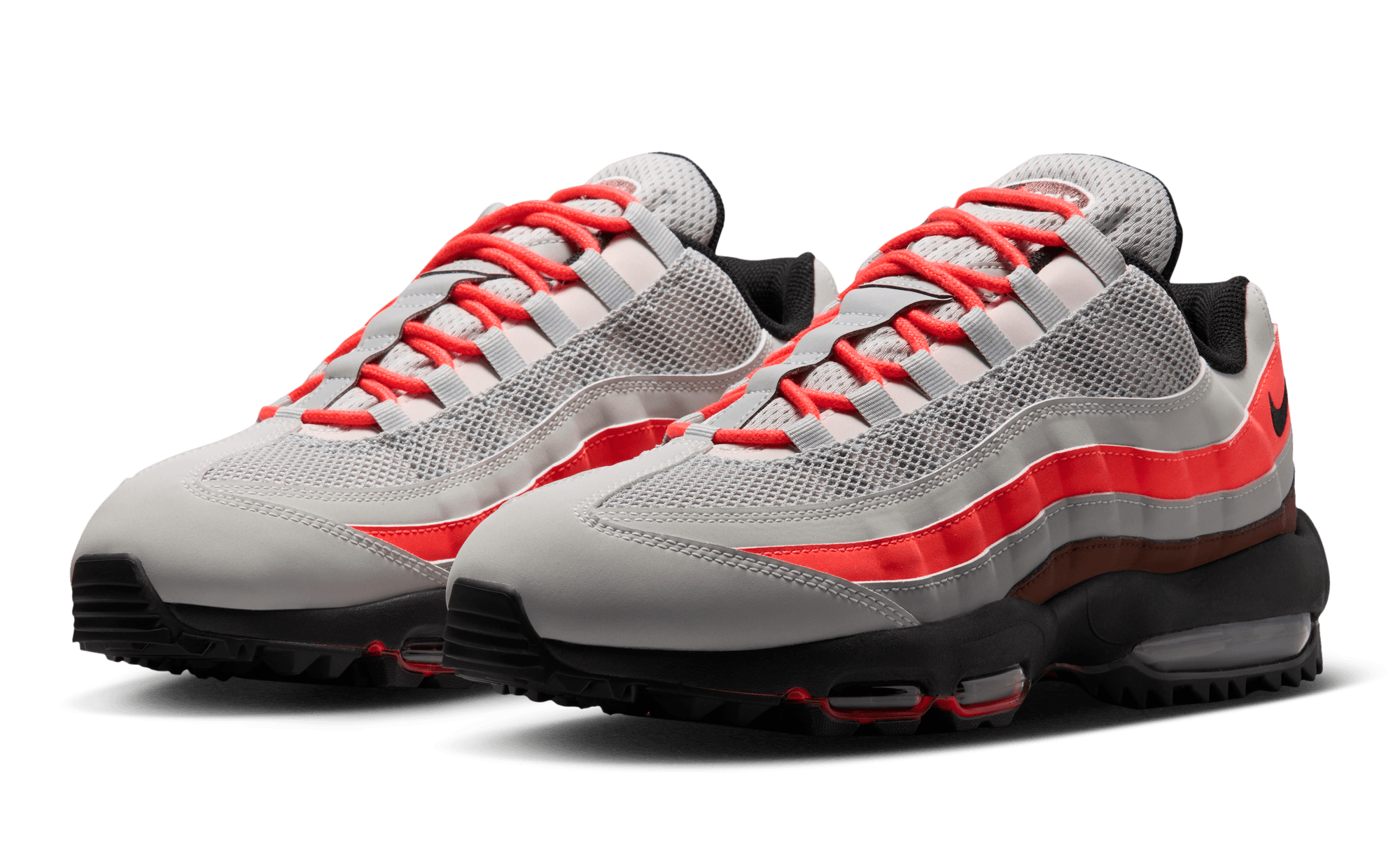 Nike Air Max 95 Golf Light Silver Crimson HV4696-003 front