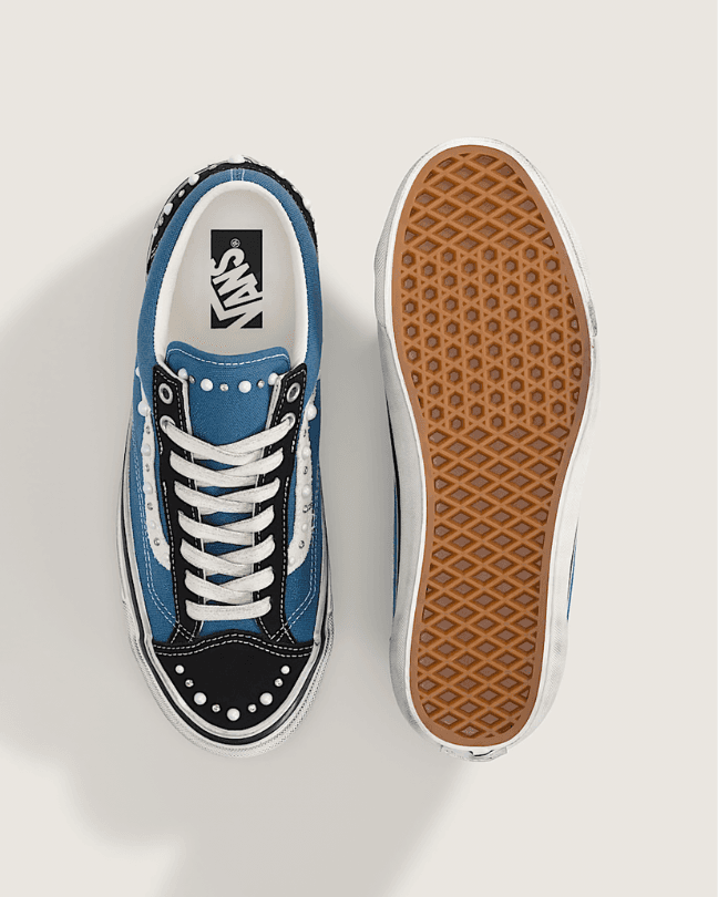 Vans Premium Old Skool 36 Black Navy Blue