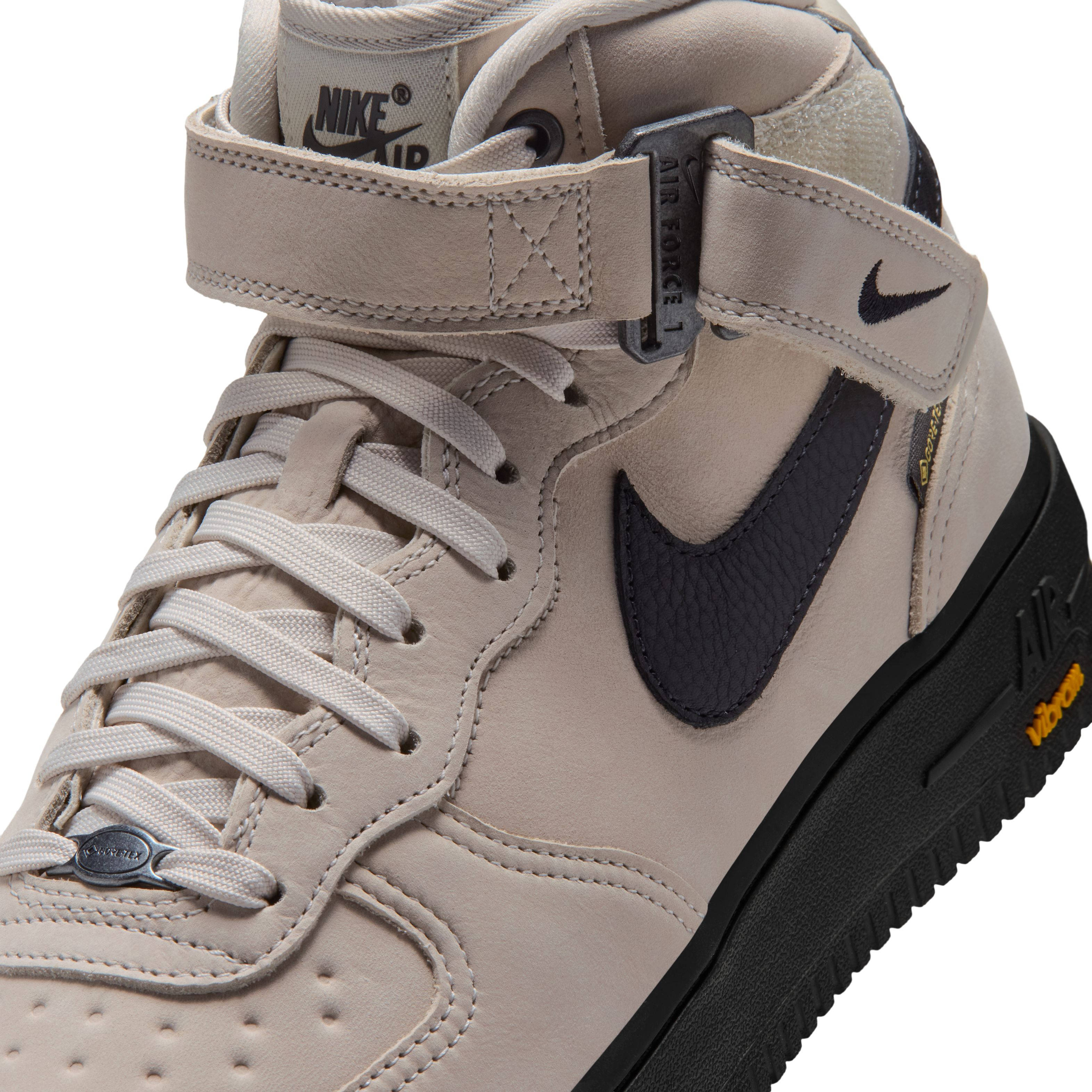 Nike Air Force 1 Mid GTX Vibram White Blue IO1875 100 tongue