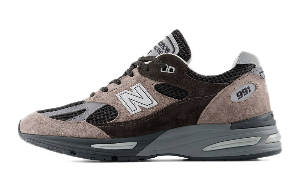 New Balance 991V2 Elevated Neutrals Iron Mulch