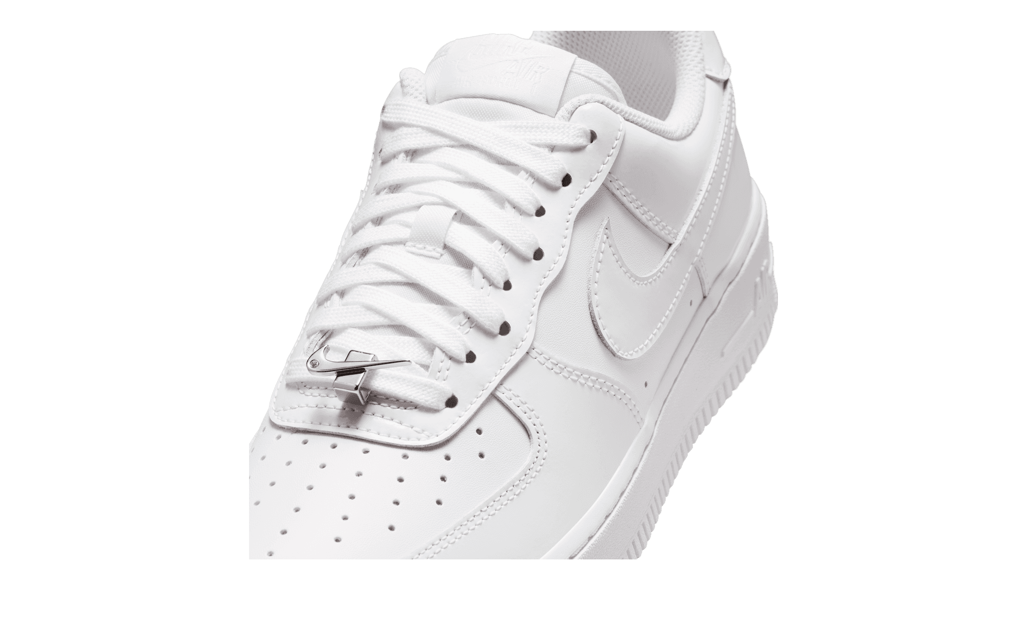 Nike Air Force 1 07 White Patent | IR5450-100 side