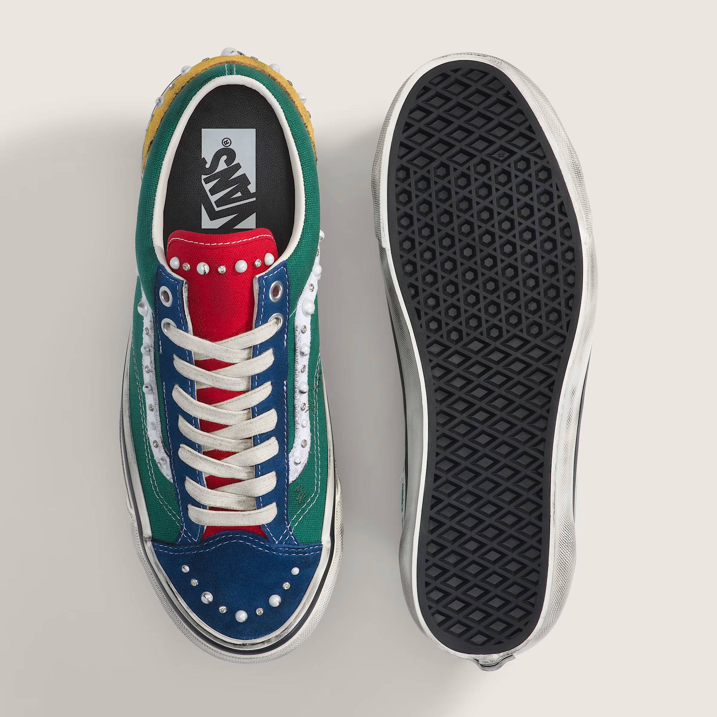 Vans Old Skool 36 Pearlized Green VN000E8VBGK middle