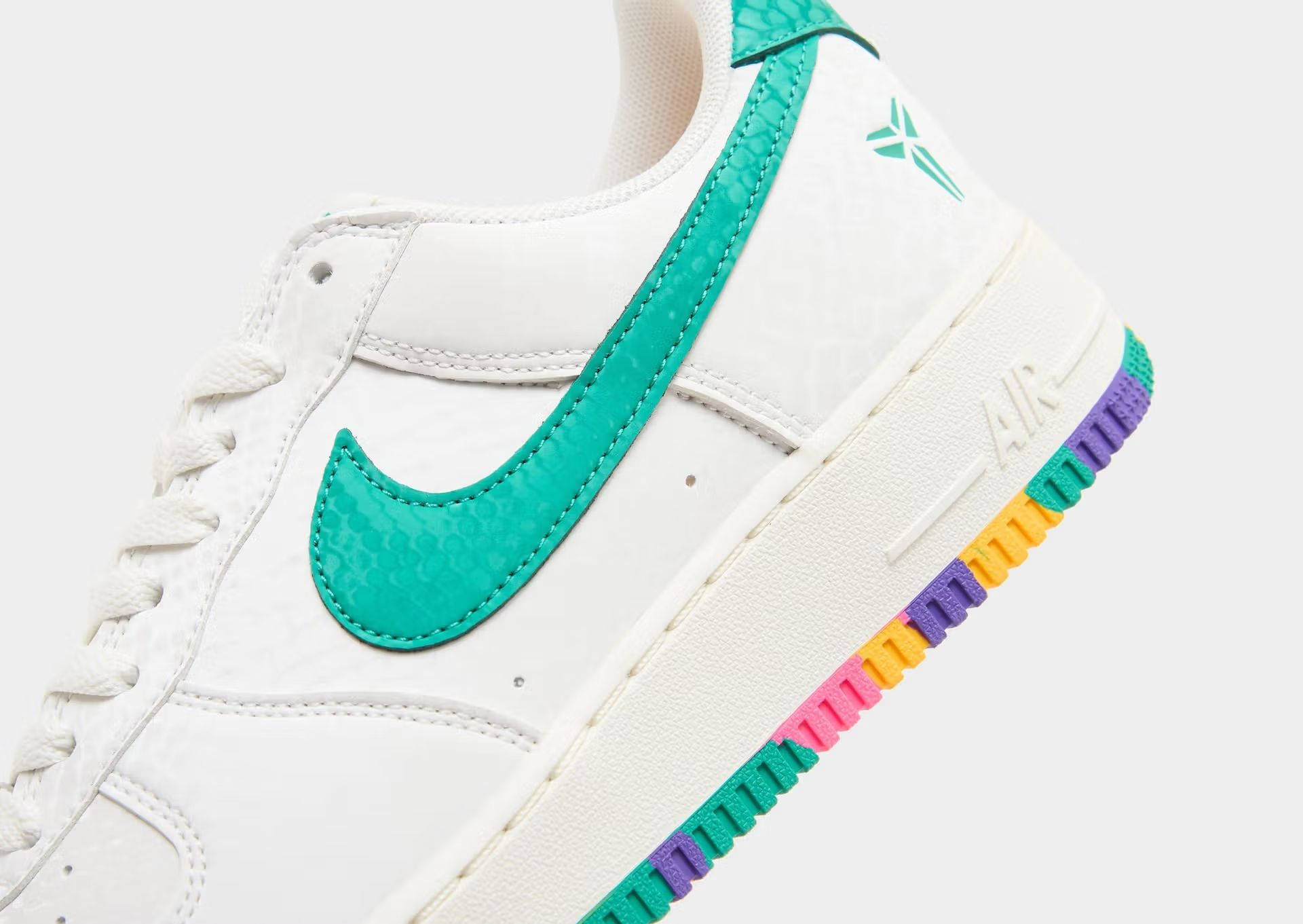 Kobe x Nike Air Force 1 Low Multi IB0018 104 heel
