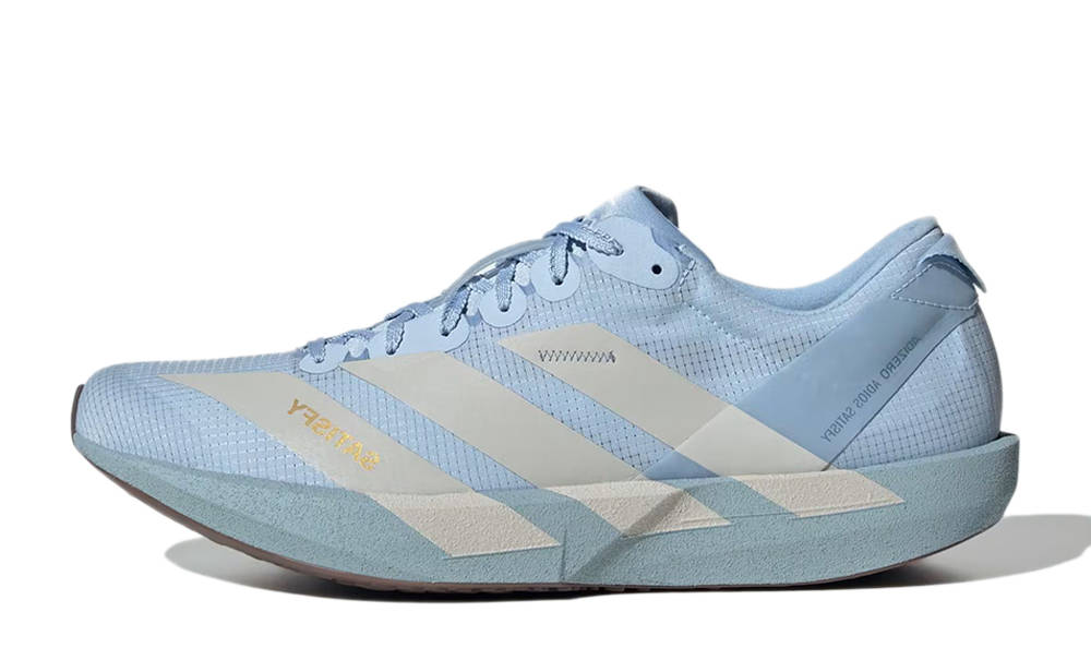 Satisfy x adidas Adizero Adios Wonder Blue