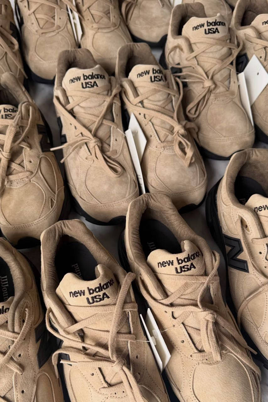 JJJJound x New Balance 990v3 Tan Suede more