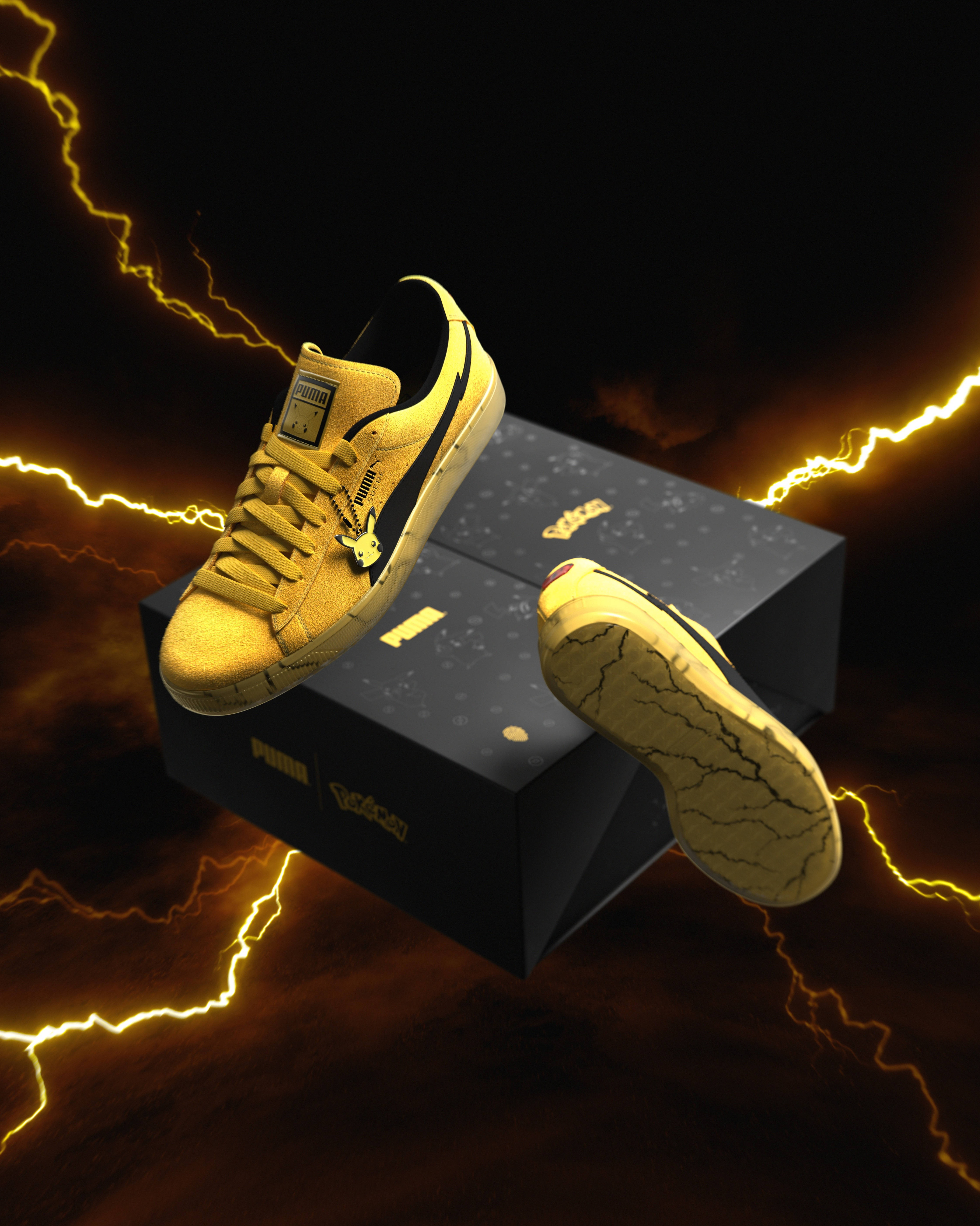 Pokemon puma suede