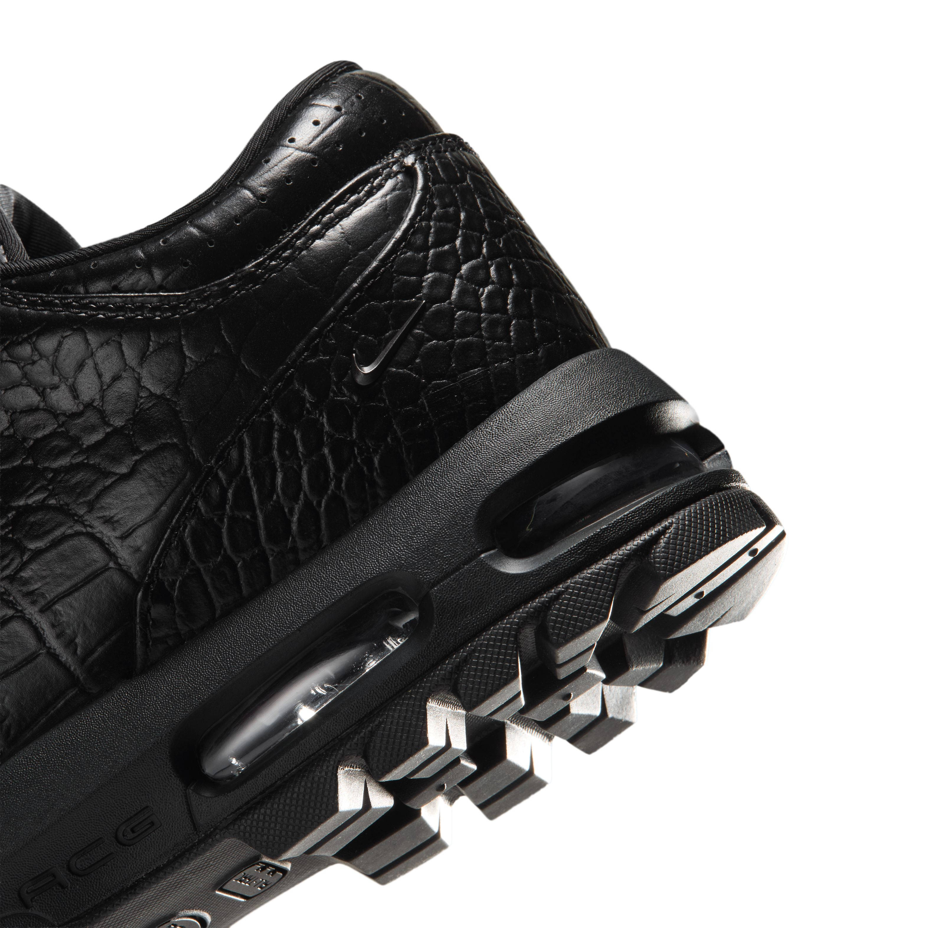Nike Air Max Goadome Low Black Croc IV4517 001 heel