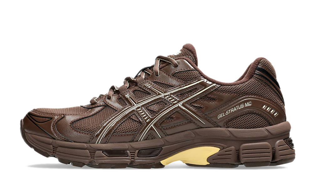 emmi x ASICS Gel-Stratus MC Brown Storm