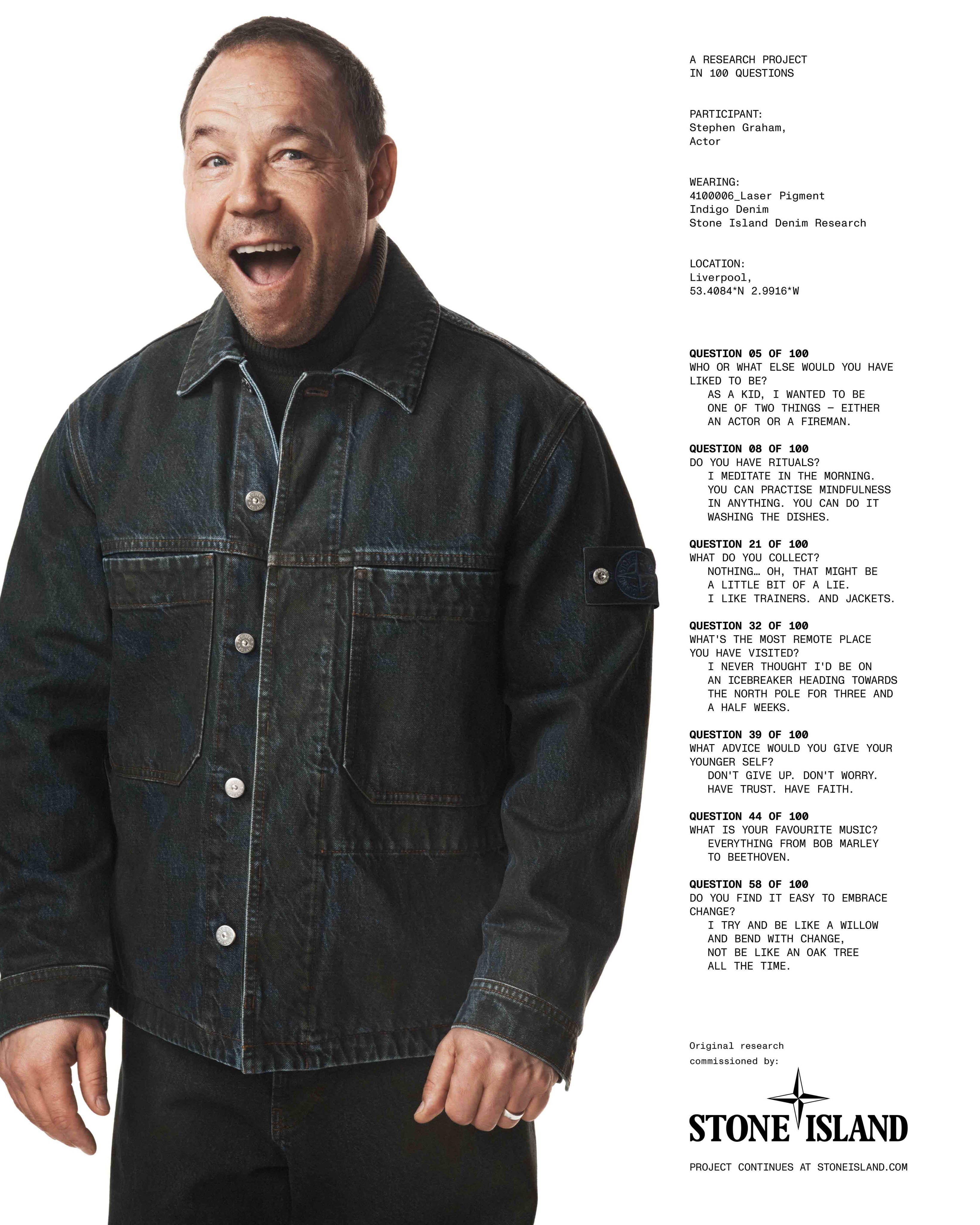 Stephen Graham stone island