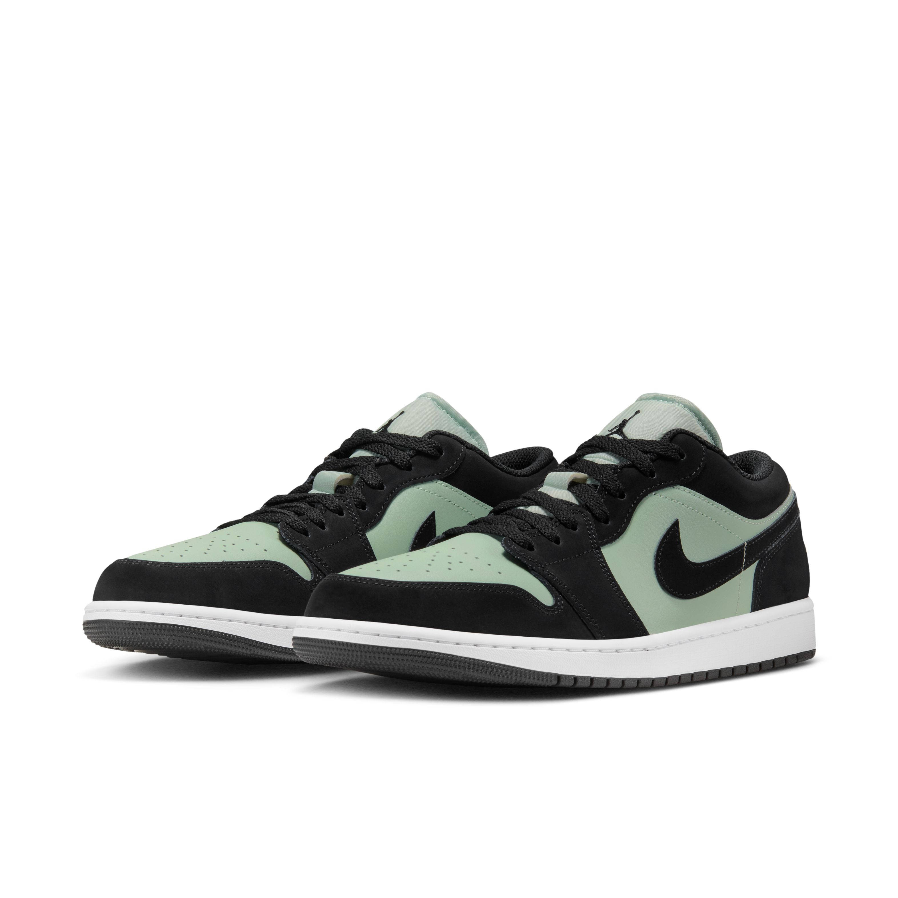 Air Jordan 1 Low Black Pistachio Frost 553558 054 front
