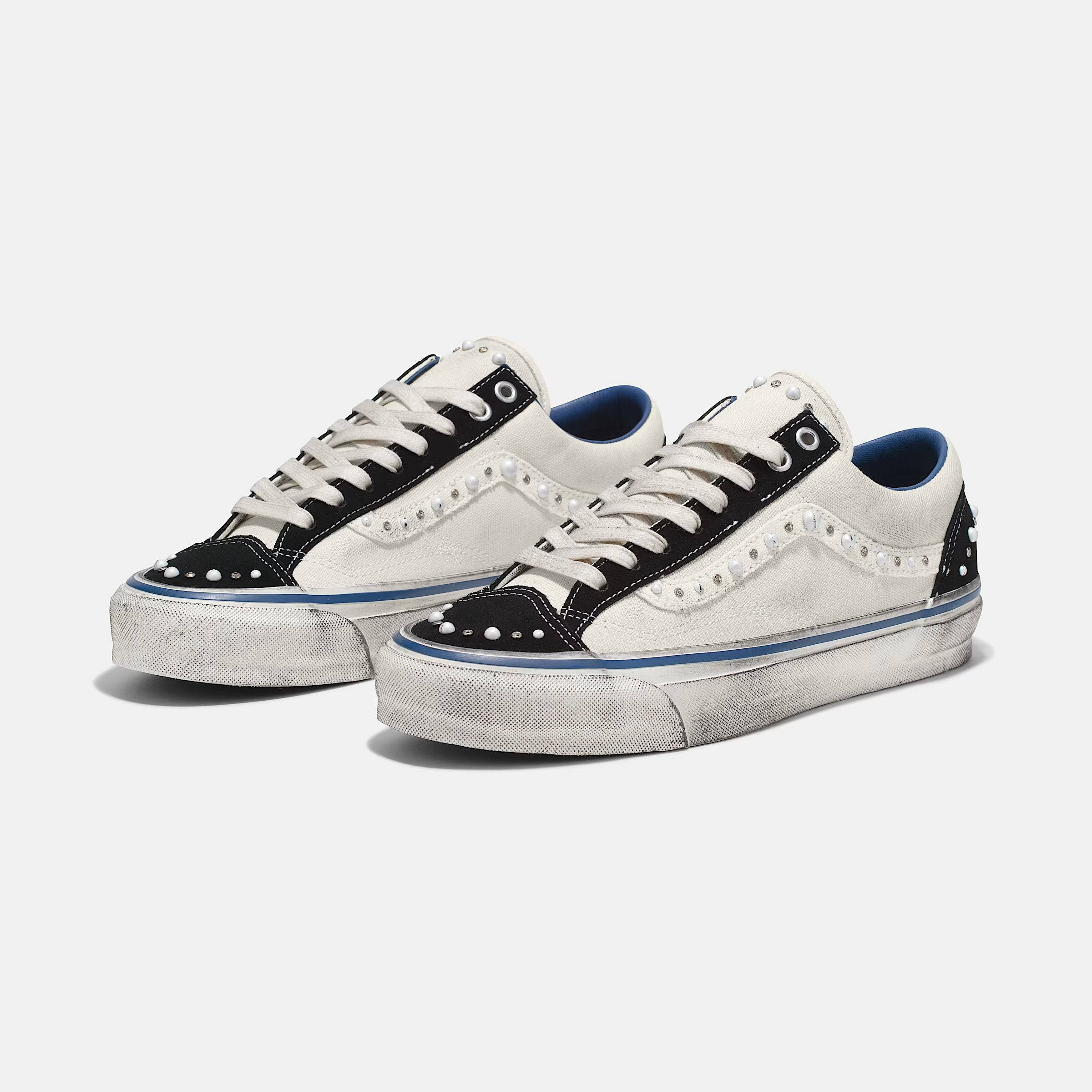 Vans OTW Old Skool Reissue 36 Pearlized Marshmallow VN000S52FS8 front side