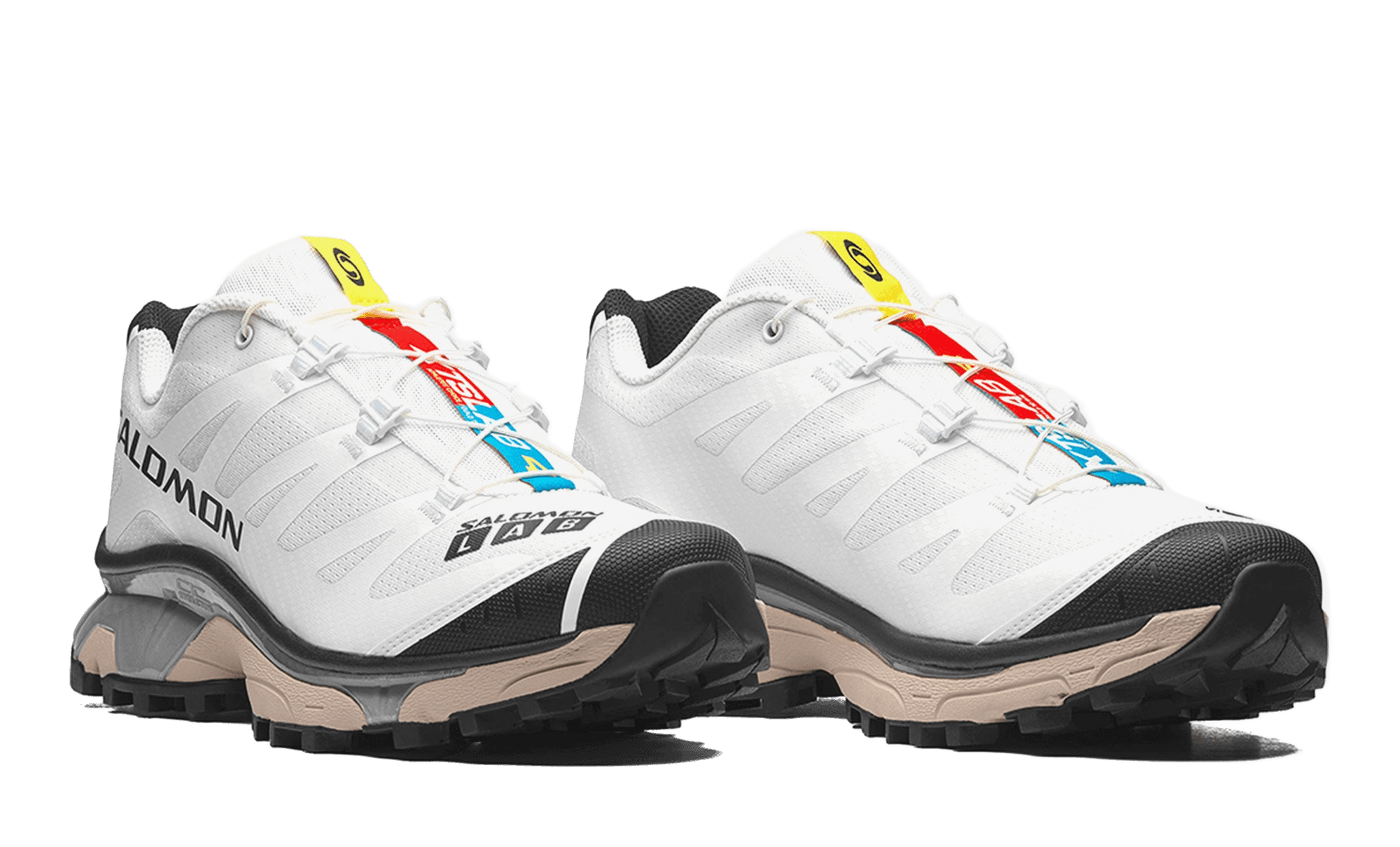 Salomon XT-4 OG White Black White Pepper L49216700 front